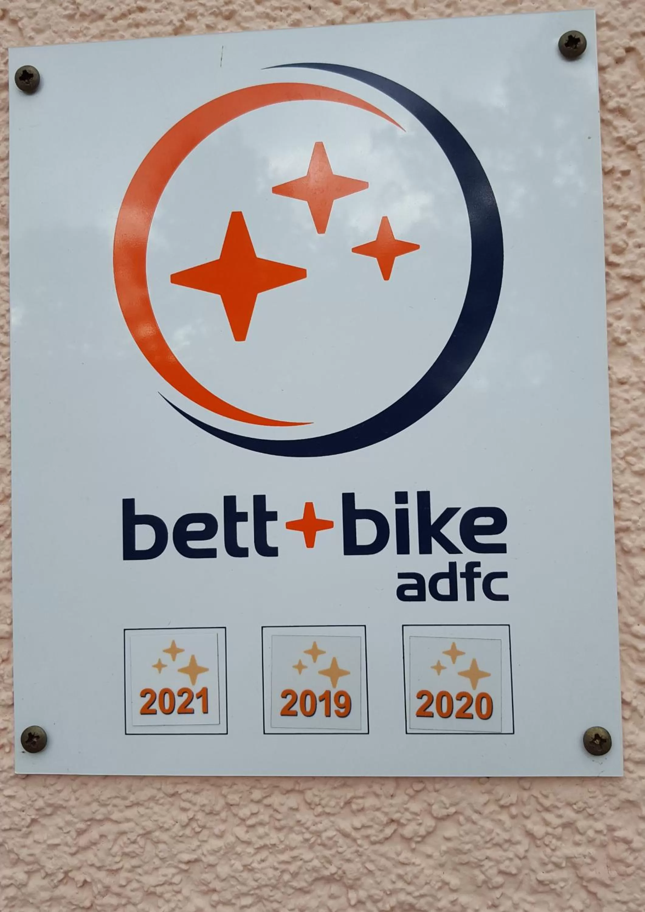 Logo/Certificate/Sign in Hotel Weberhof