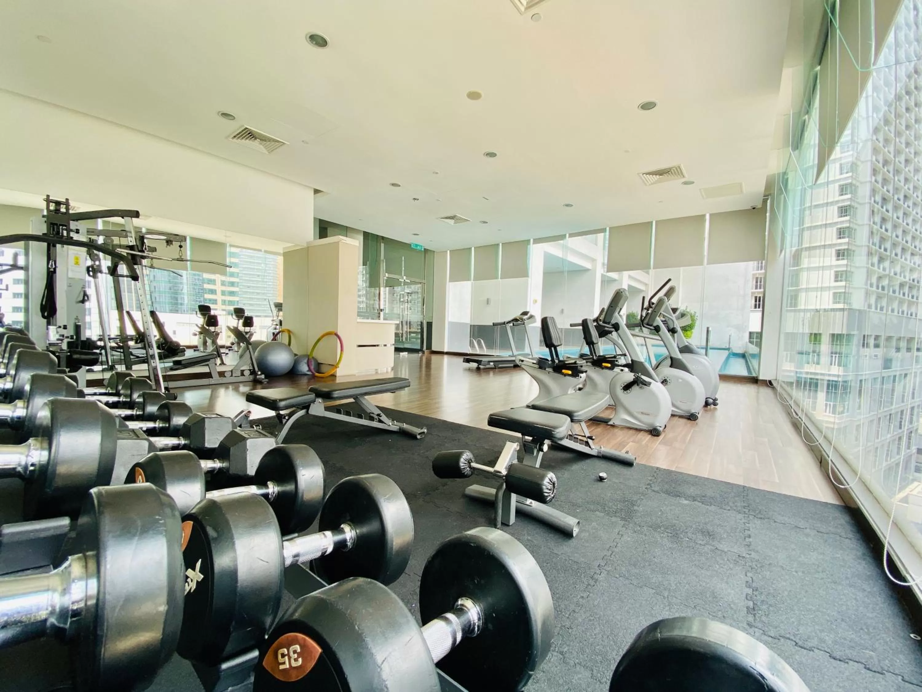 Fitness centre/facilities in Ramada Suites by Wyndham Kuala Lumpur City Centre