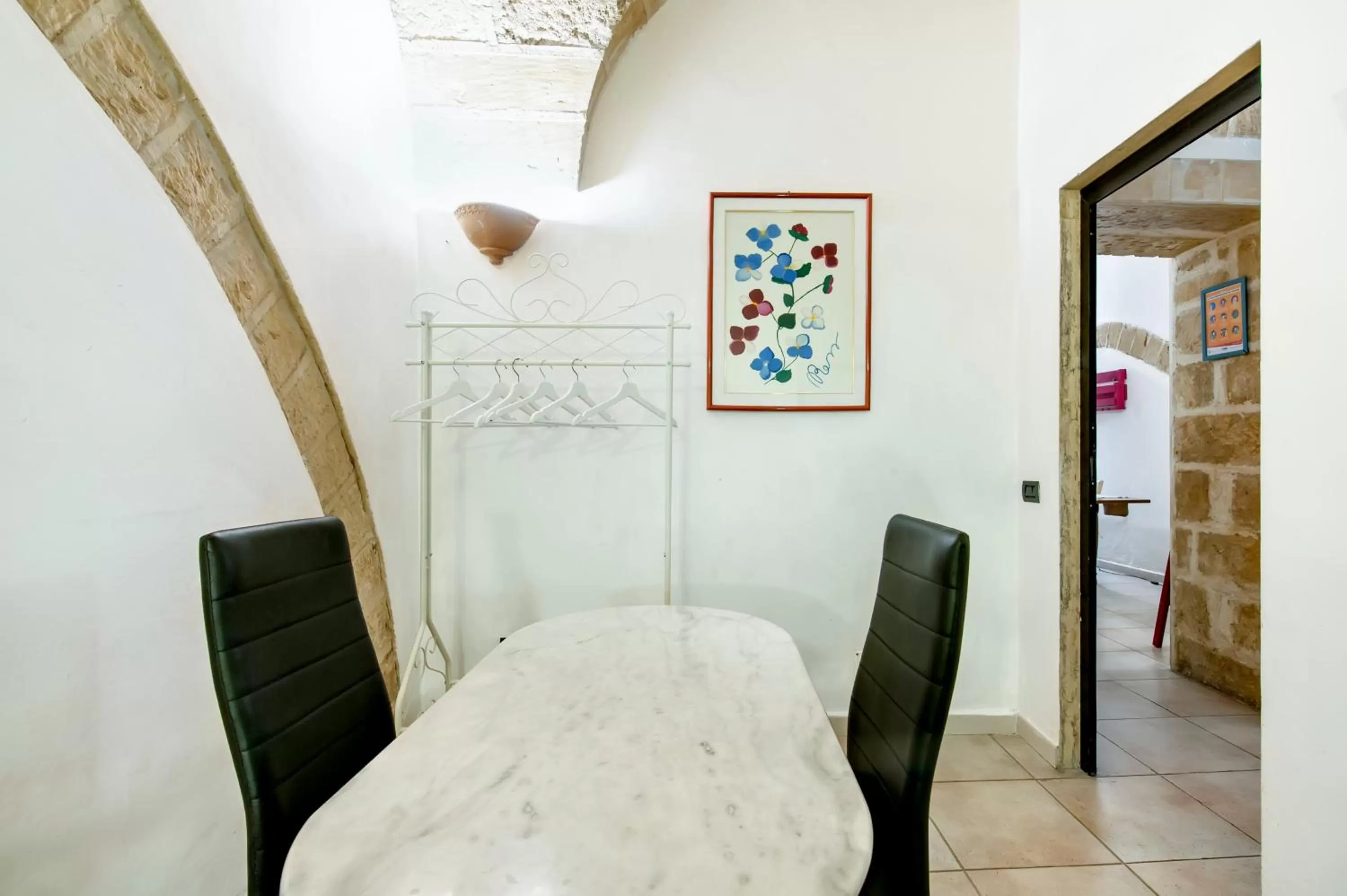 Decorative detail in Antiche Volte B&B