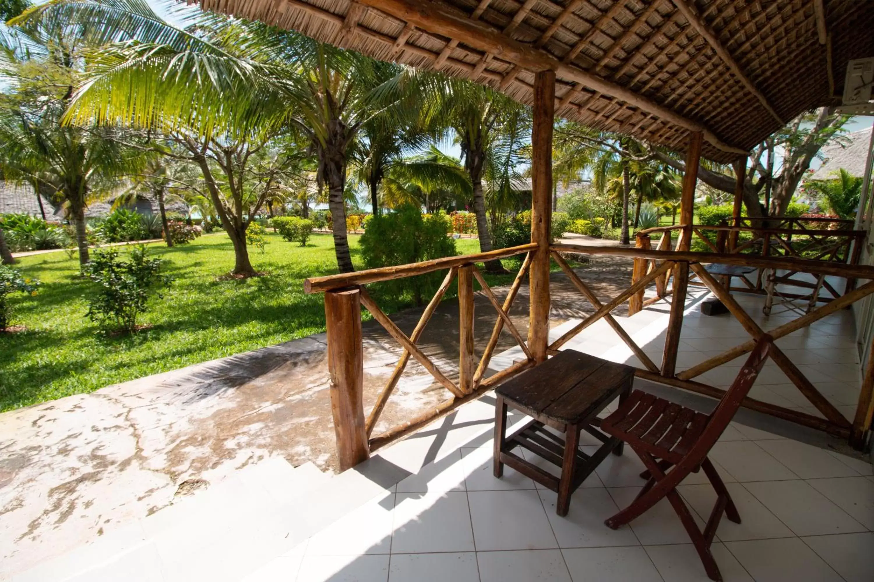 Garden in Tanzanite Beach Resort