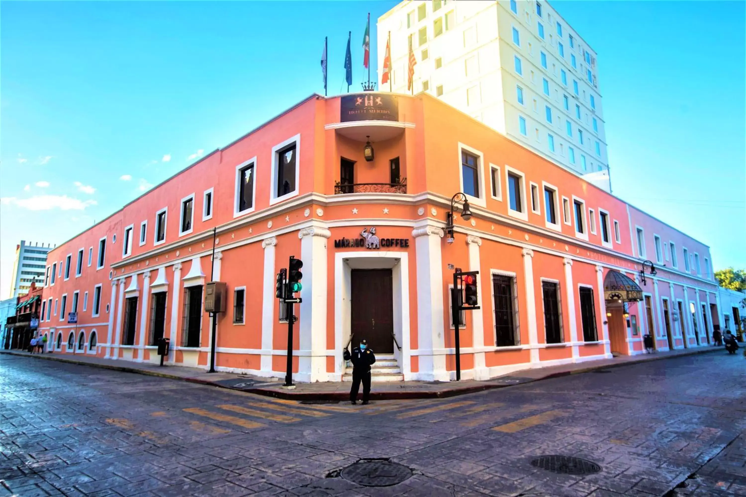 Facade/entrance, Property Building in Hotel Merida