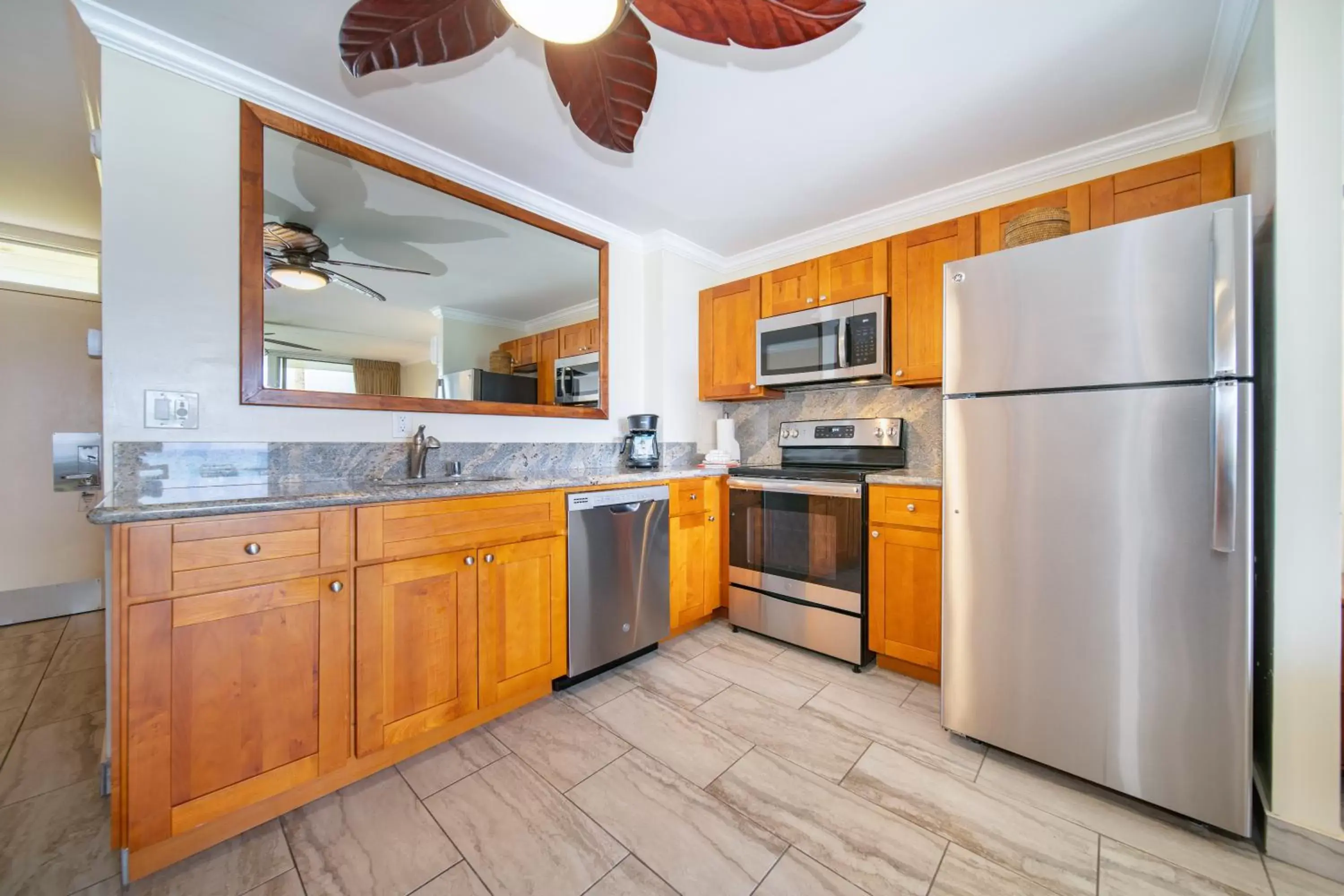 Kitchen/Kitchenette in Napili Shores Maui by OUTRIGGER - No Resort & Housekeeping Fees