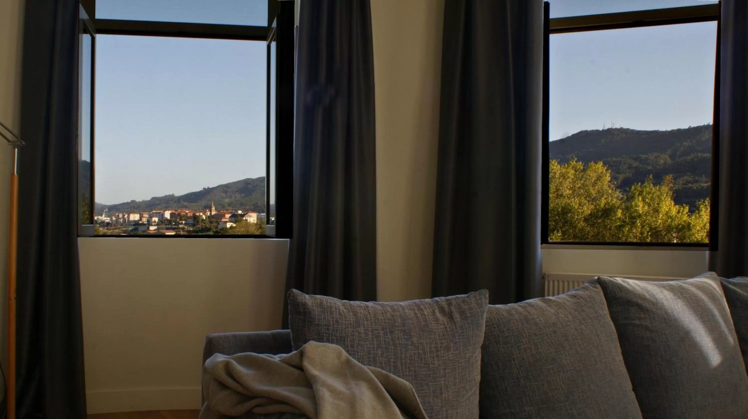 Garden view in Hotel Seminario Aeropuerto Bilbao