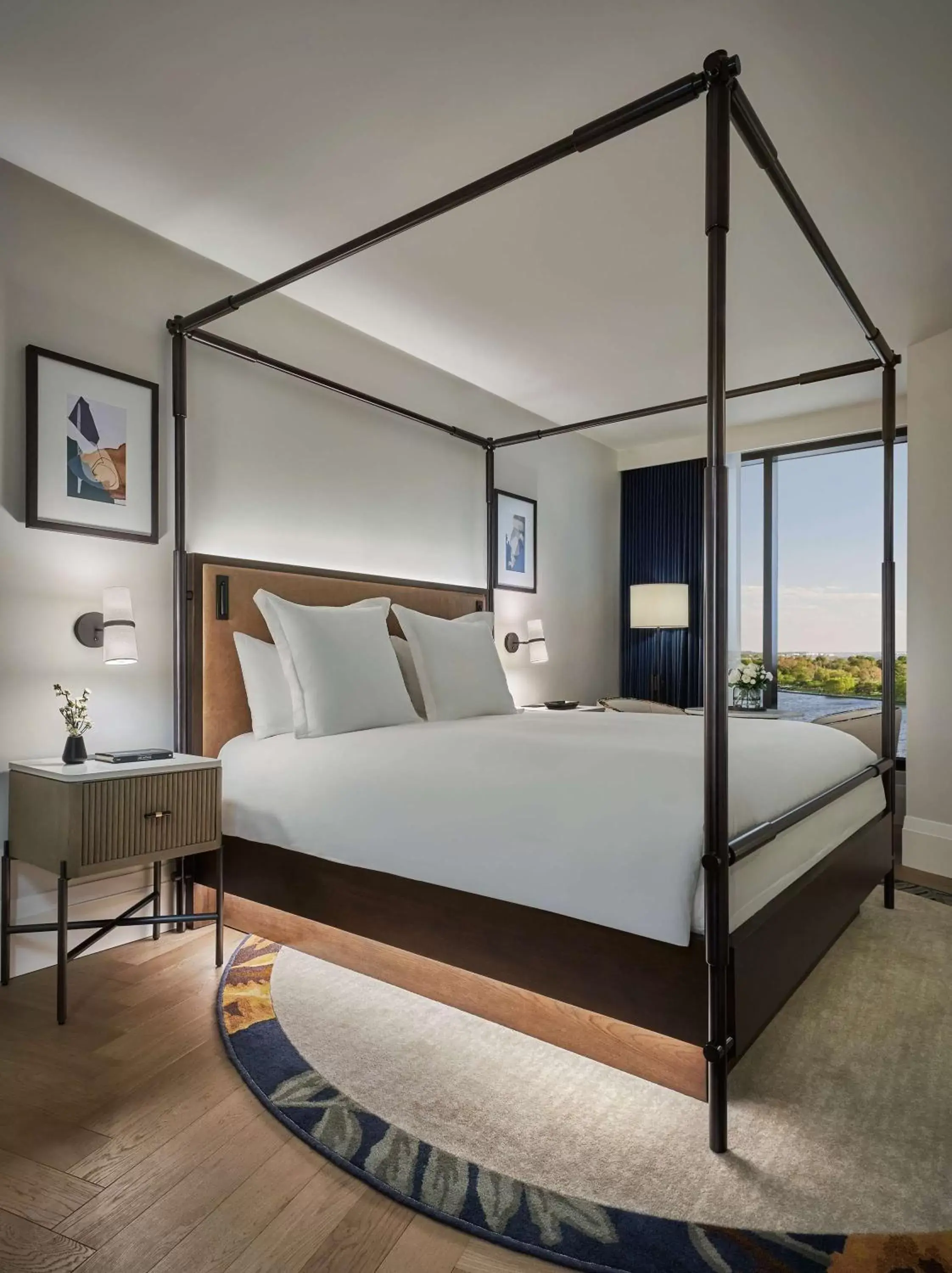 Bedroom, Bed in Pendry Washington DC - The Wharf