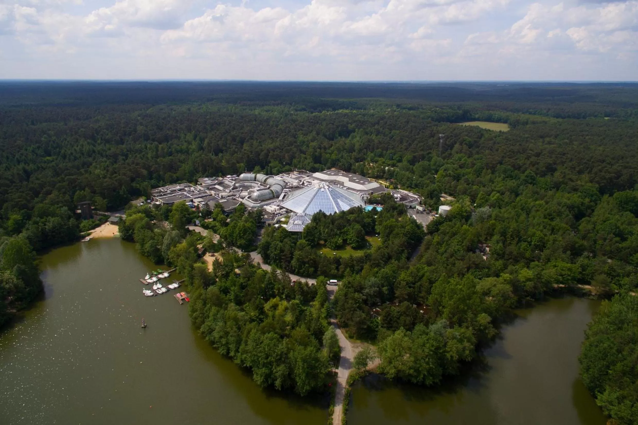 Bird's eye view in Hotel Bispinger Heide by Center Parcs