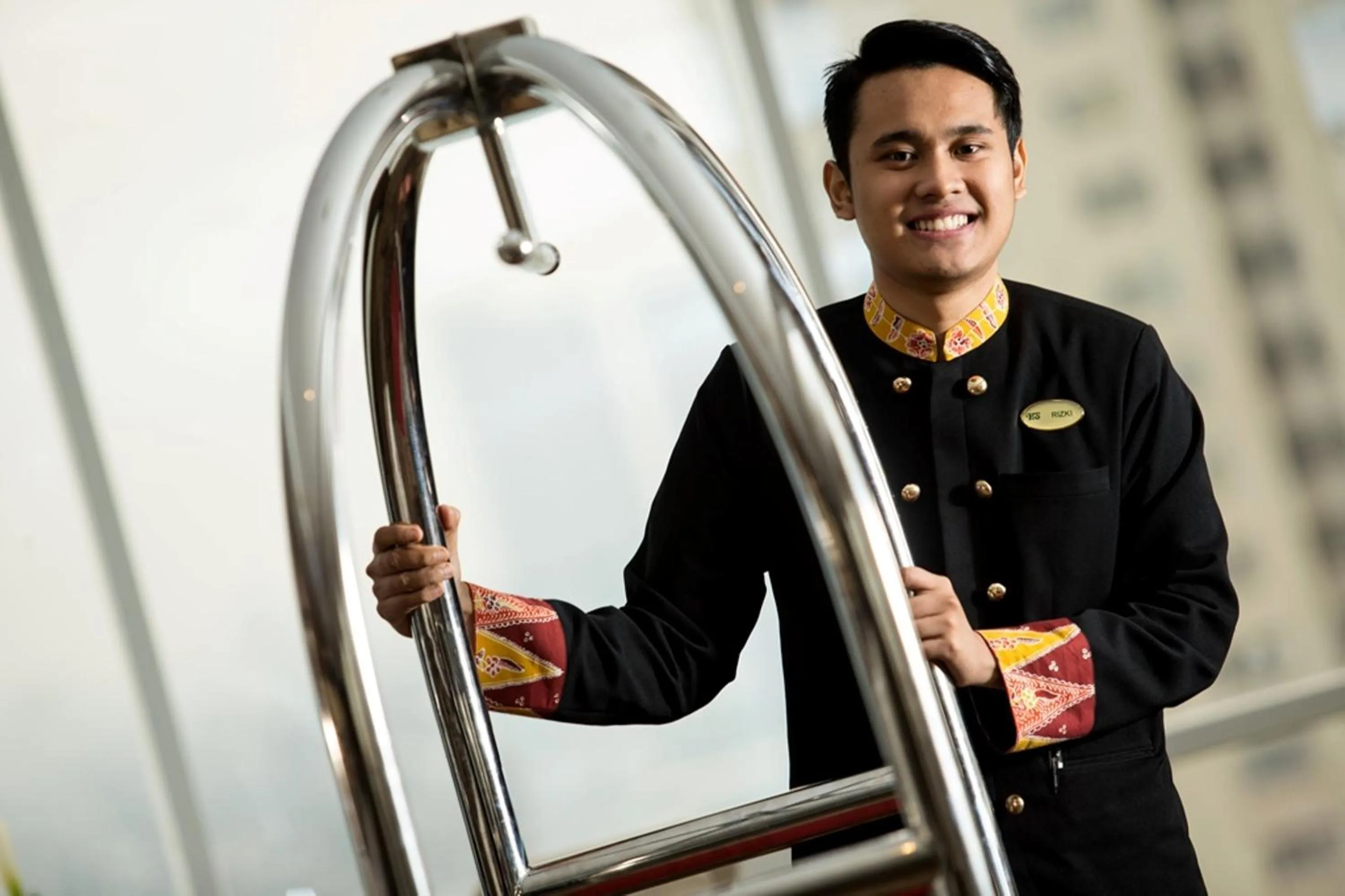 Staff in Hotel Santika Premiere Hayam Wuruk Jakarta