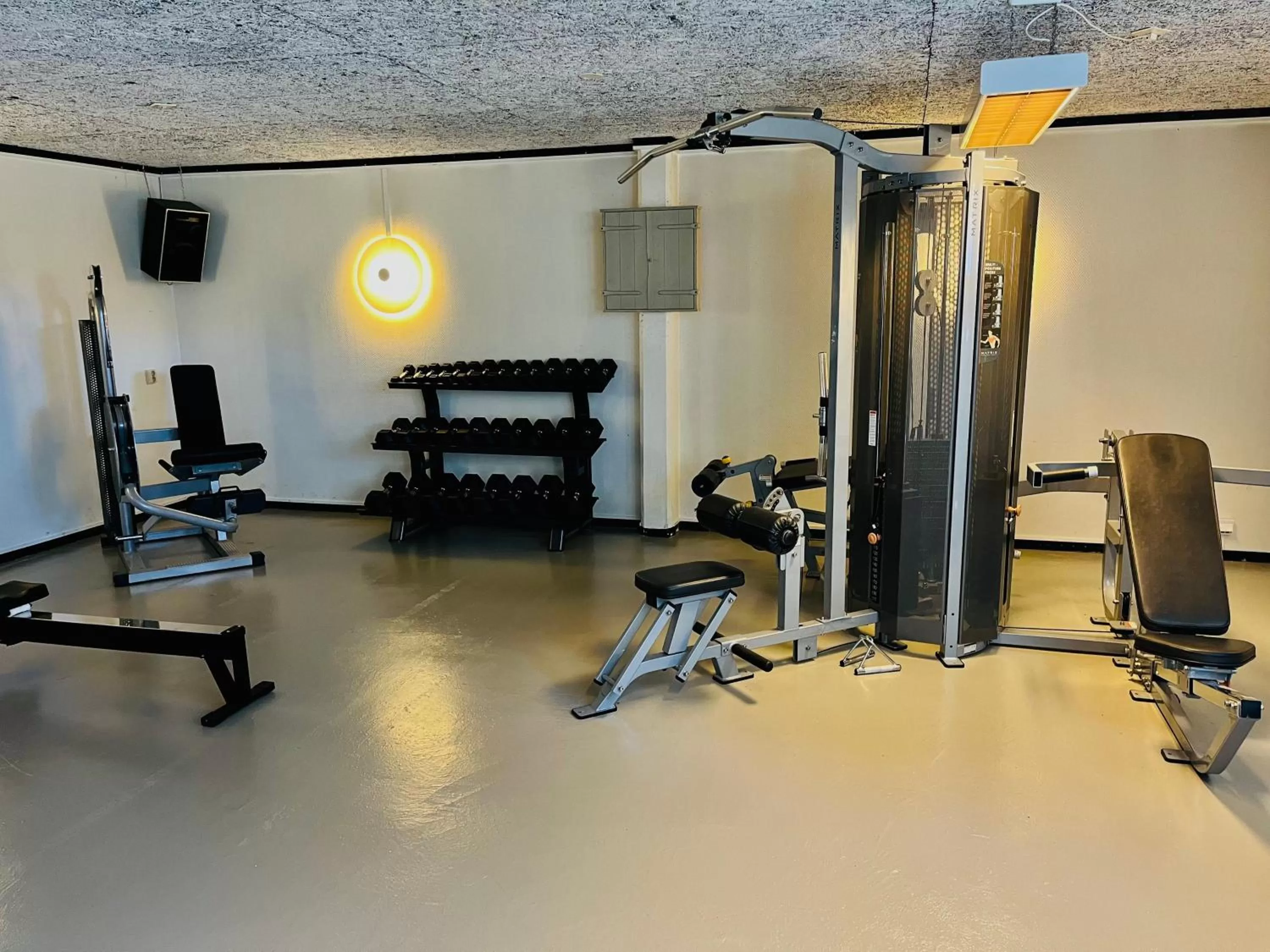 Fitness centre/facilities in Hotel Småland