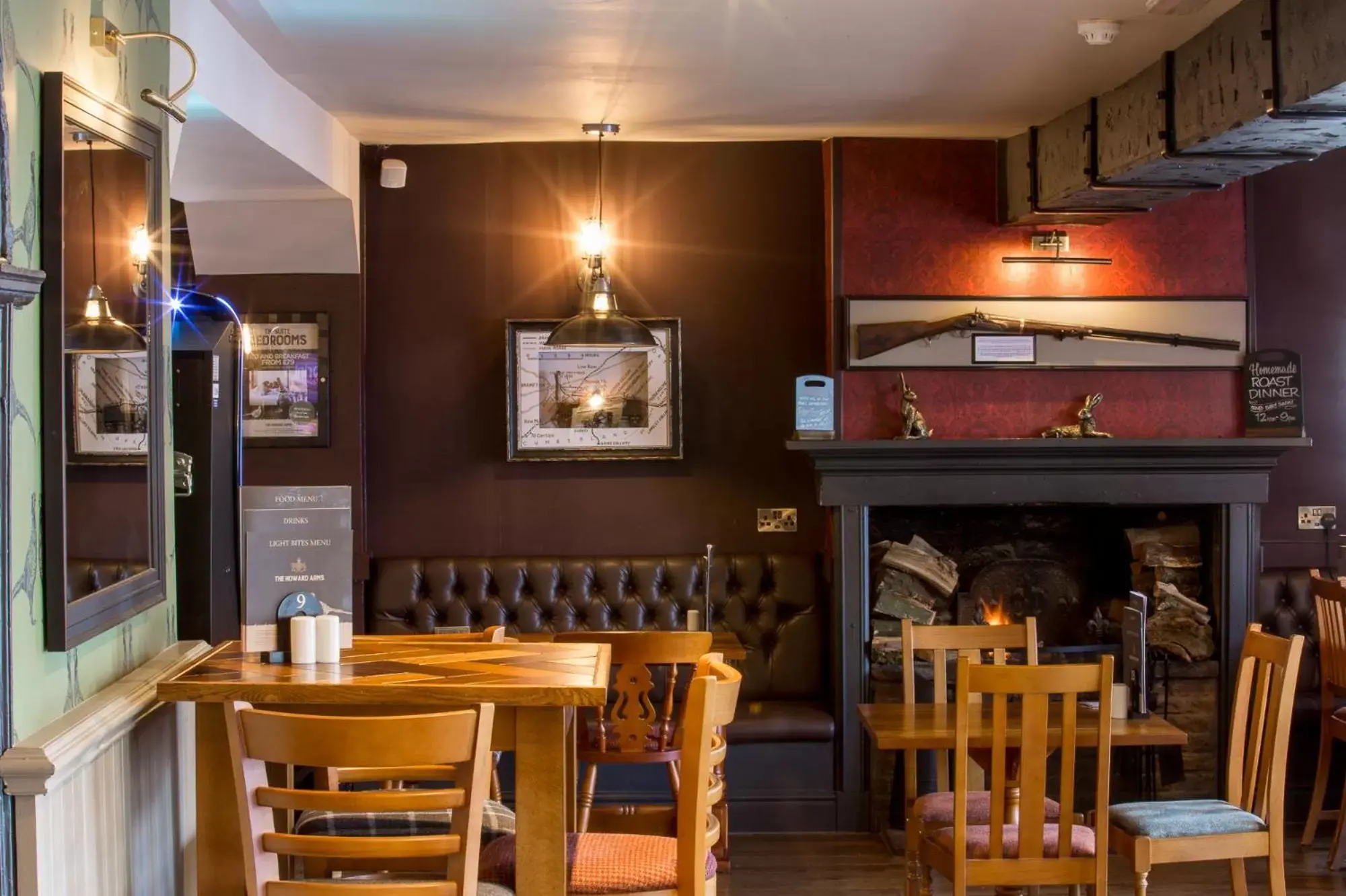 Dining area, Restaurant/Places to Eat in The Howard Arms