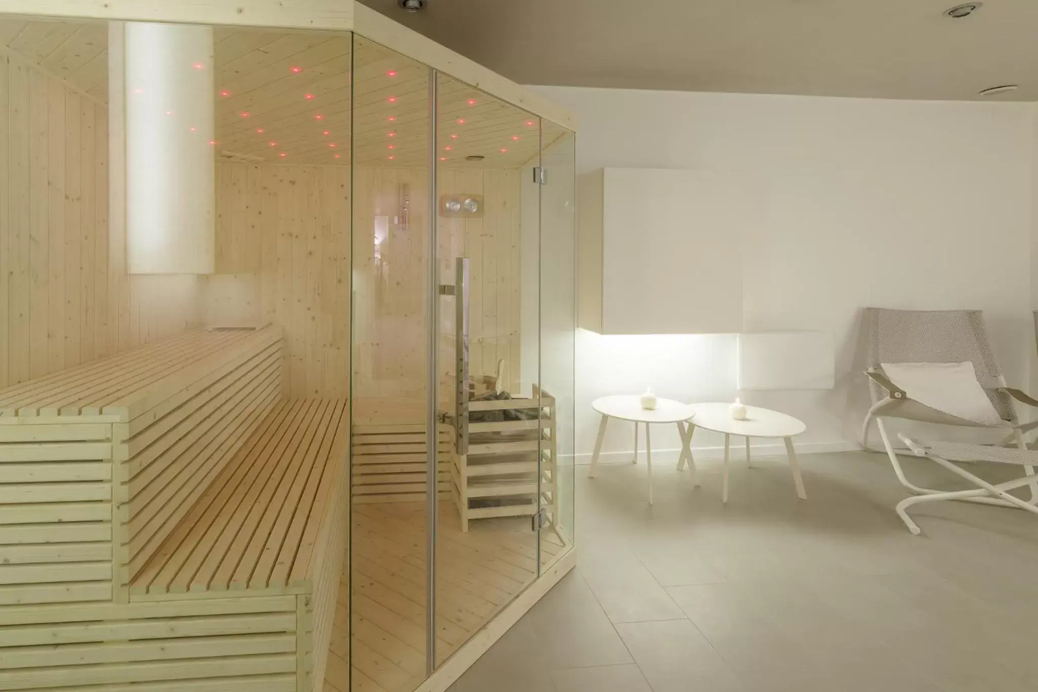 Sauna in Aurora Boutique Hotel & Private SPA