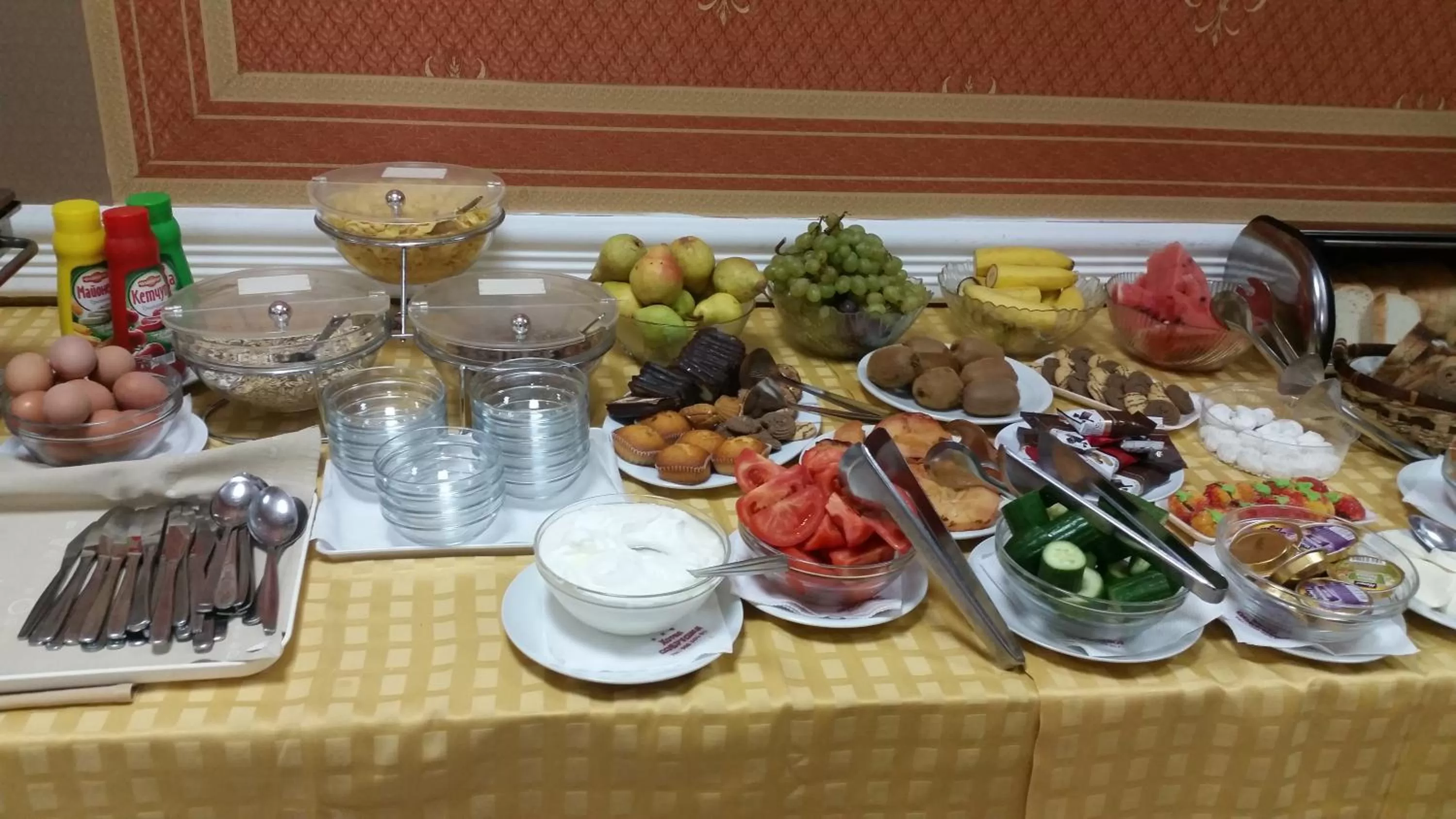 Breakfast in Hotel Dobrudja