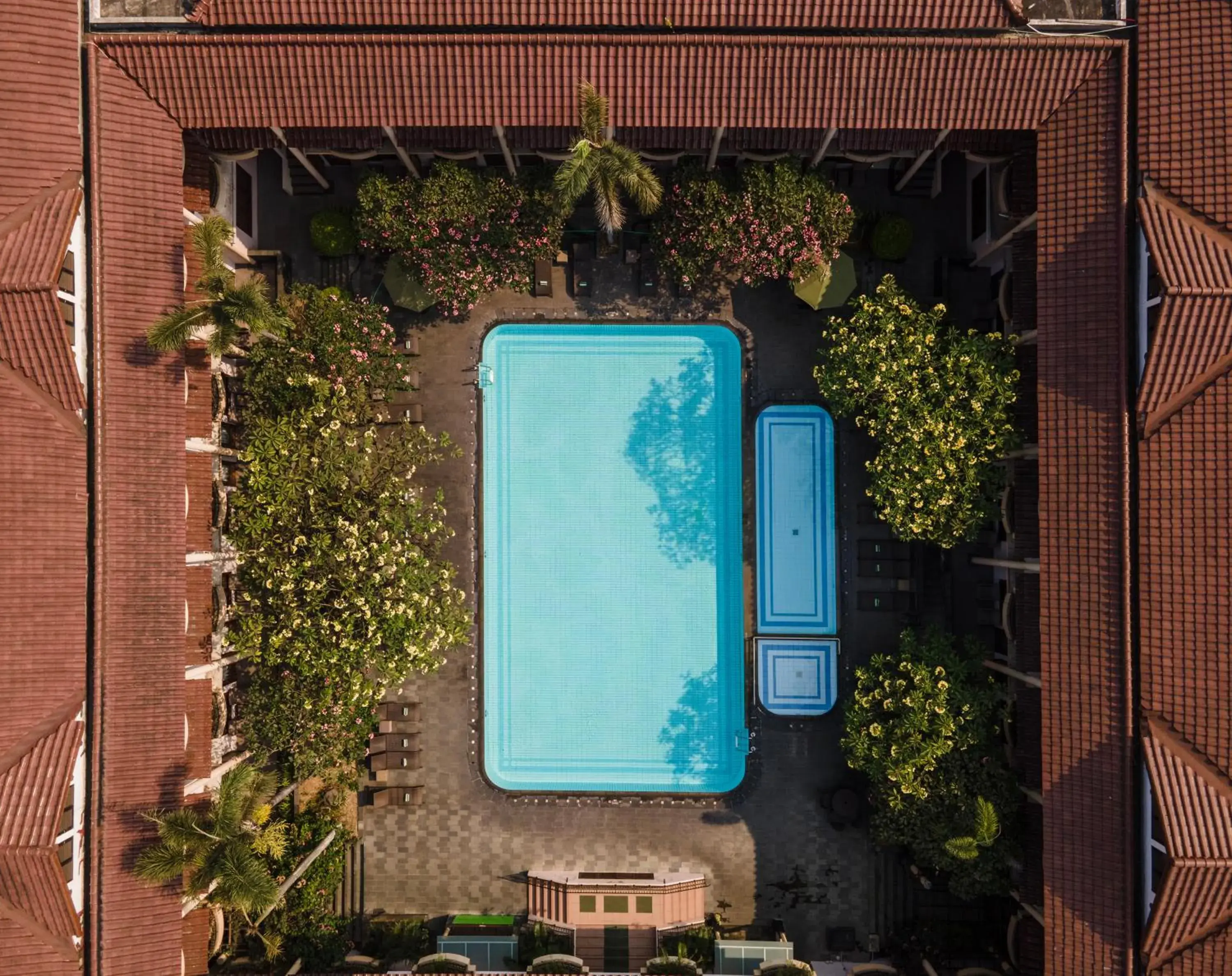 Pool View in Prime Plaza Hotel Jogjakarta