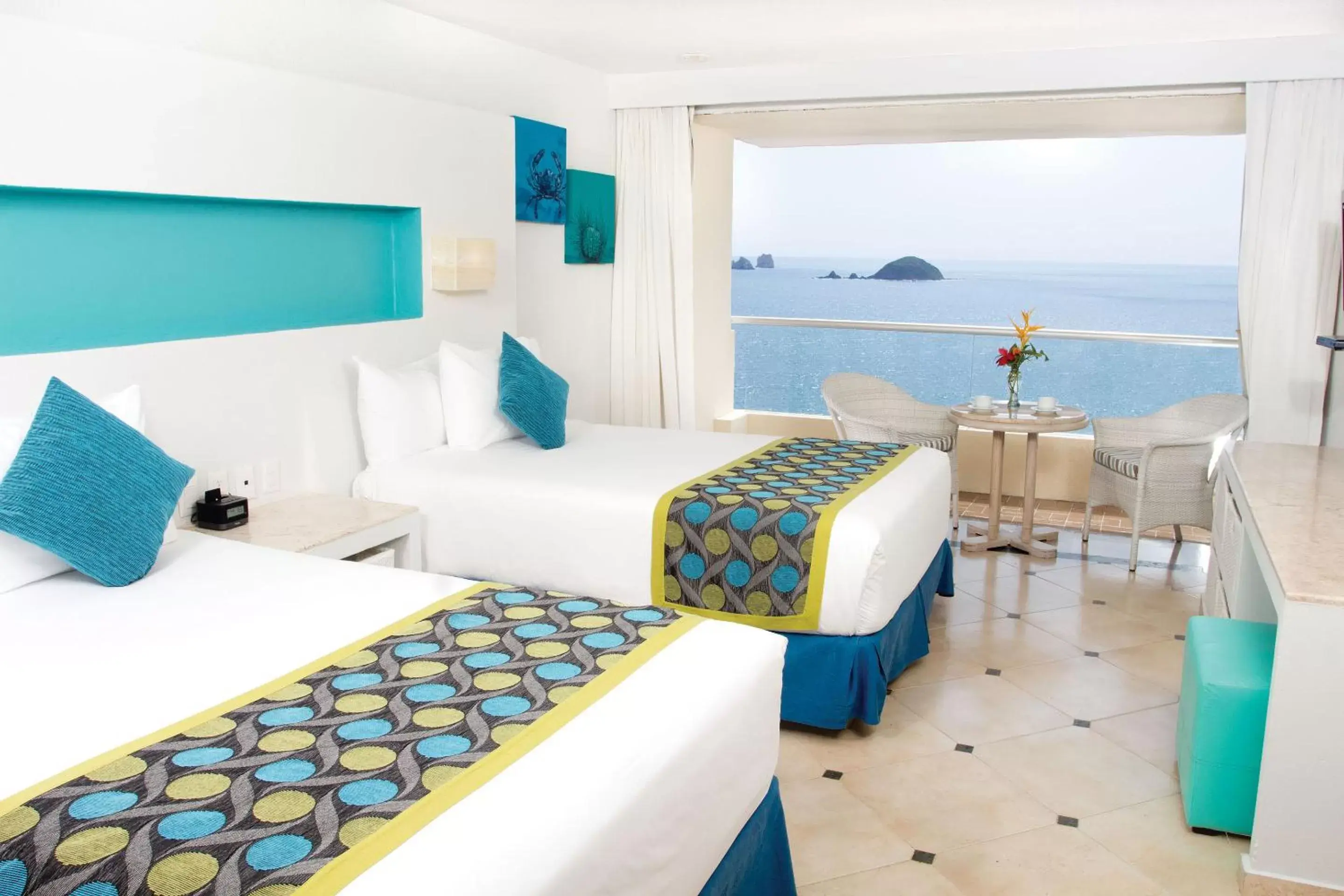 Bedroom in Sunscape Dorado Pacifico Ixtapa Resort & Spa- All Inclusive