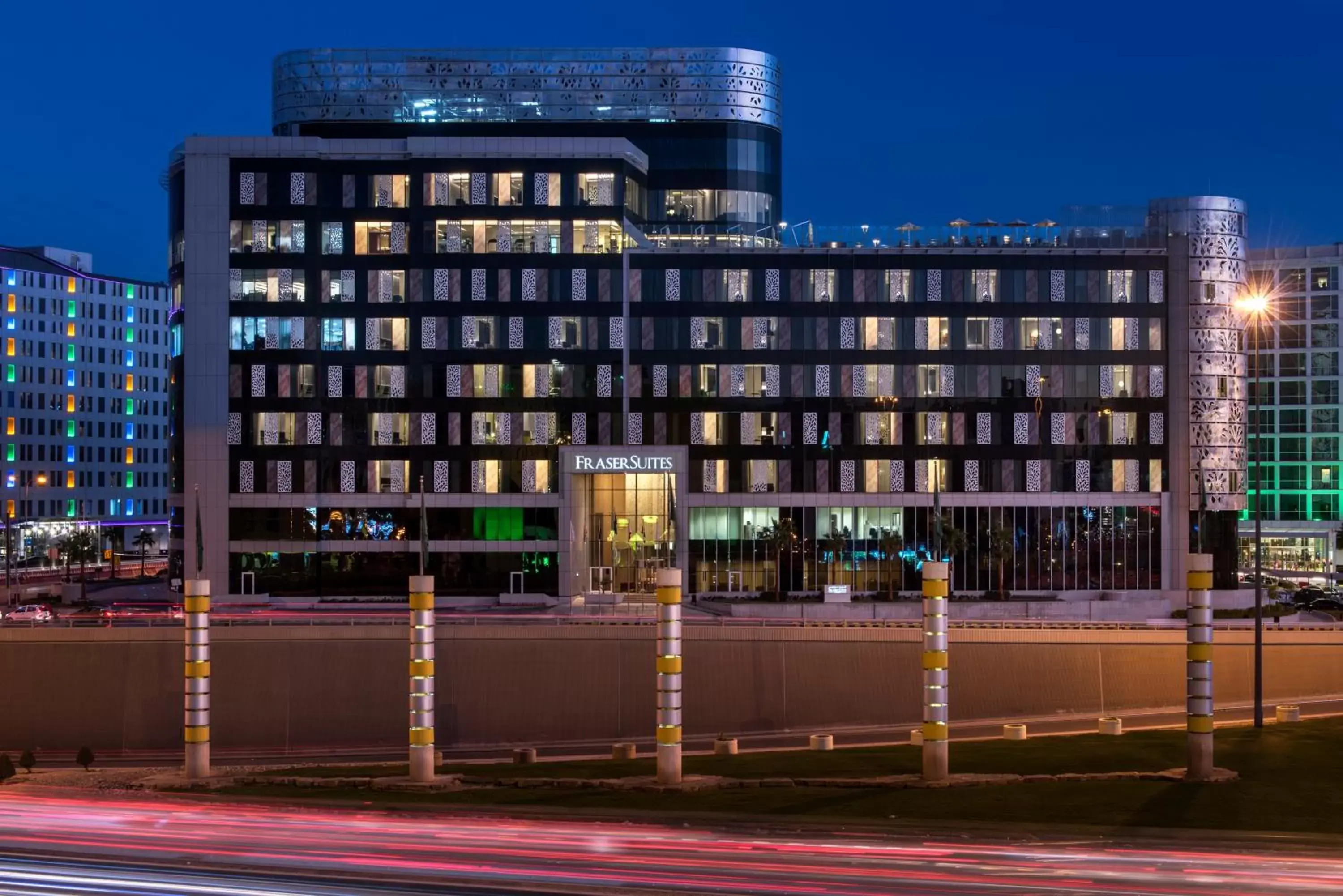 Facade/entrance in Fraser Suites Riyadh Facade/entrance in Fraser Suites Riyadh
