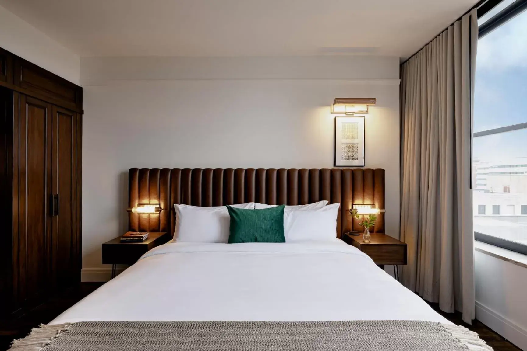 Bed in Surety Hotel
