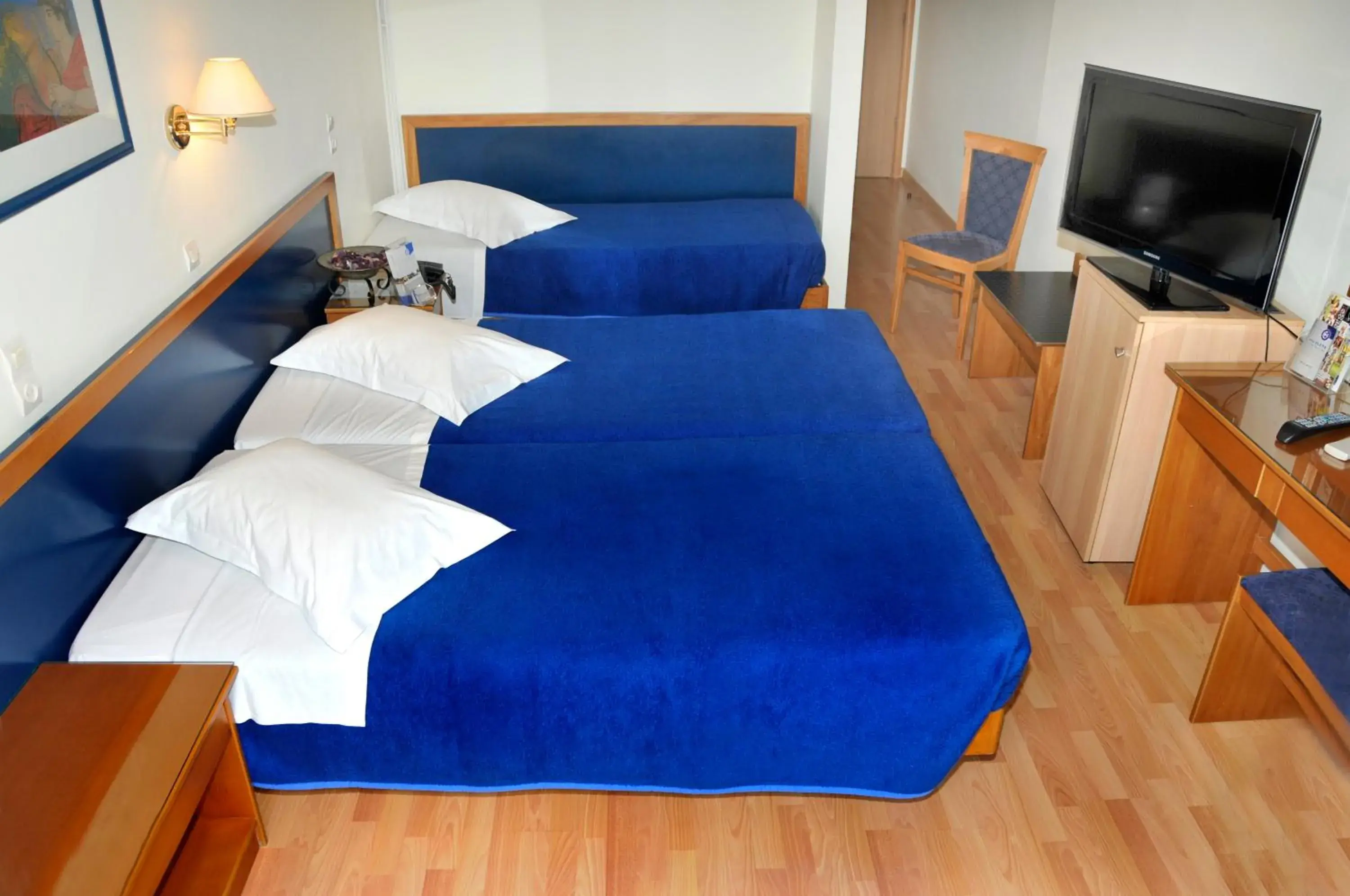 Bed in Hotel Elena Bed in Hotel Elena