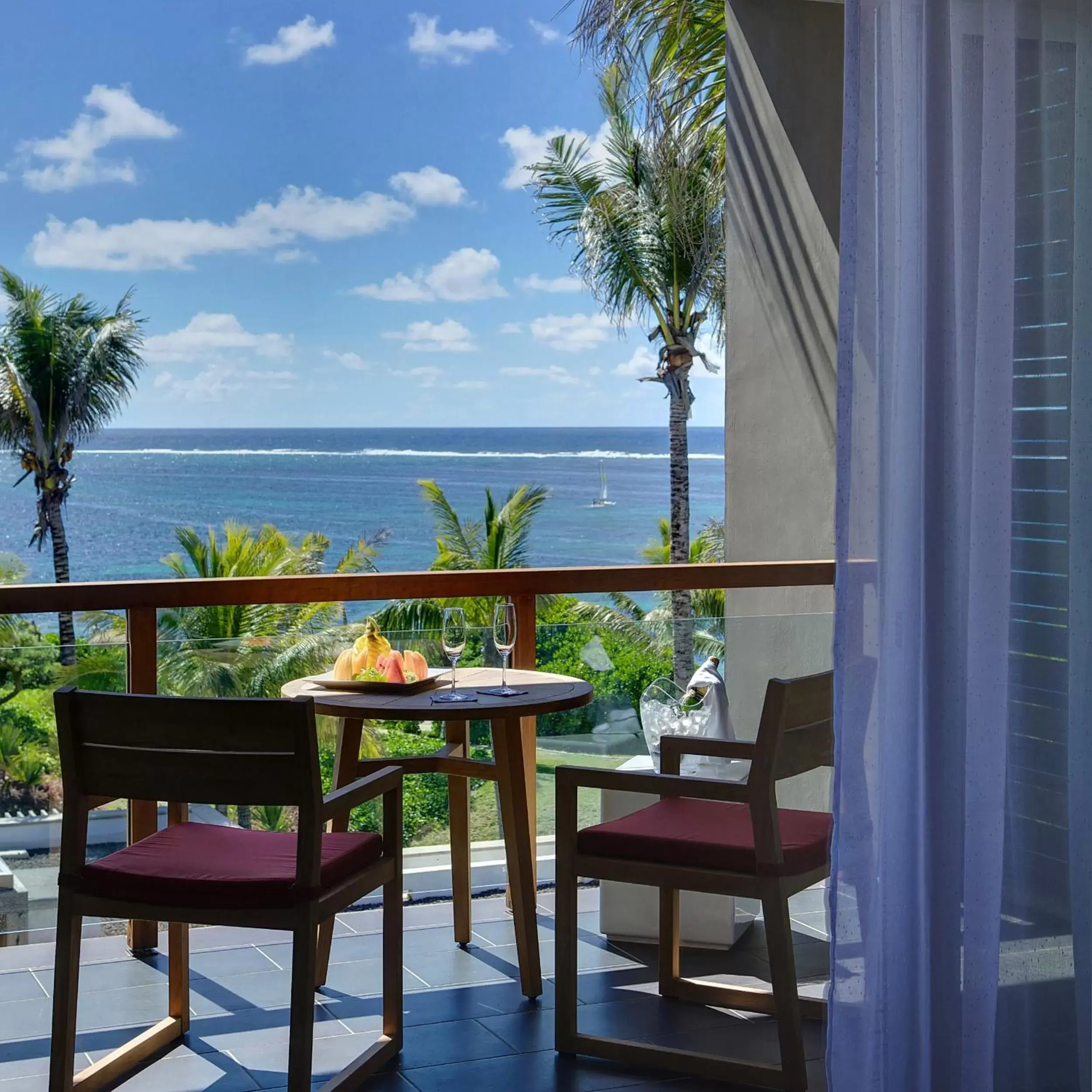 View (from property/room) in Long Beach Mauritius