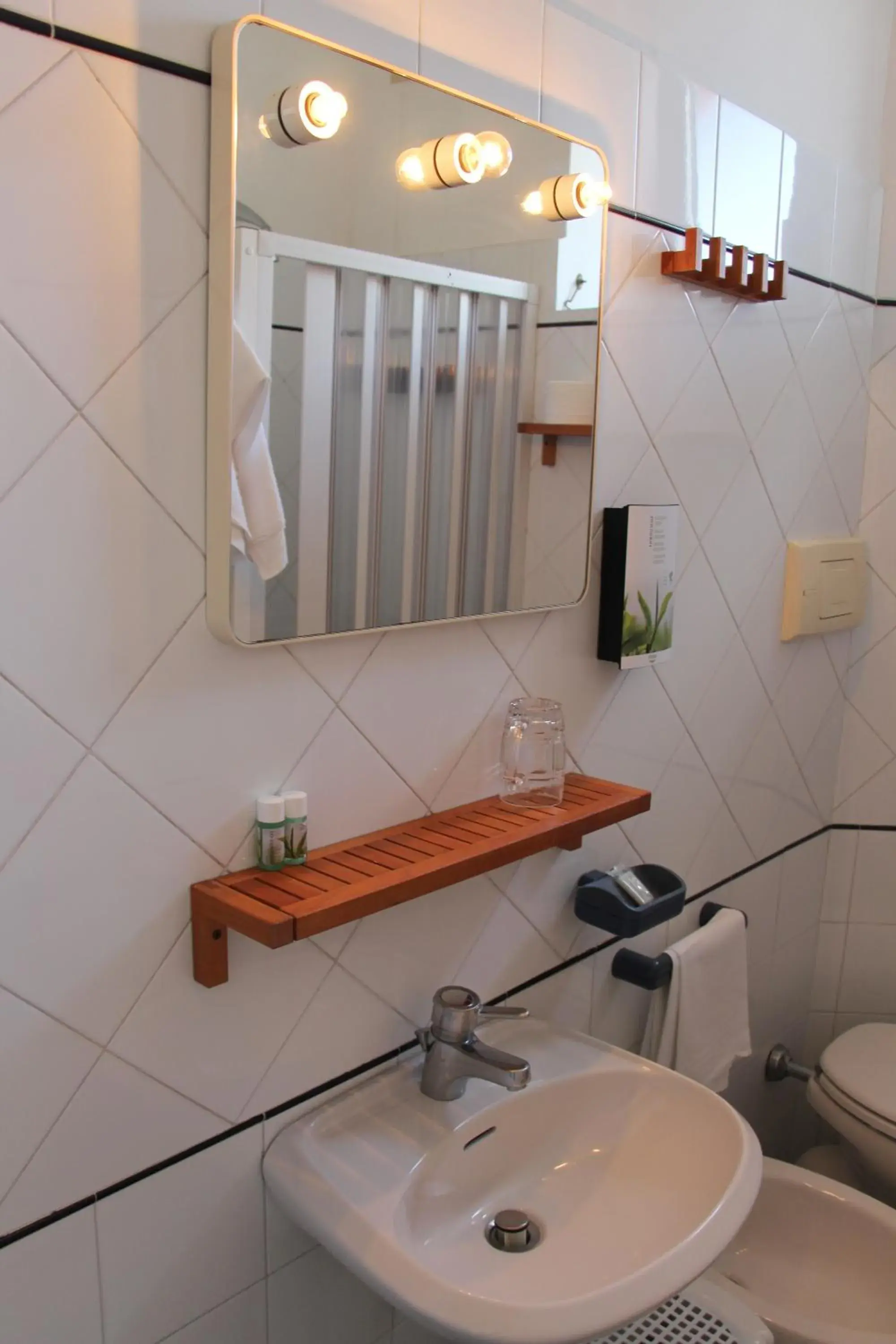 Bathroom in Hotel Villa Cecilia