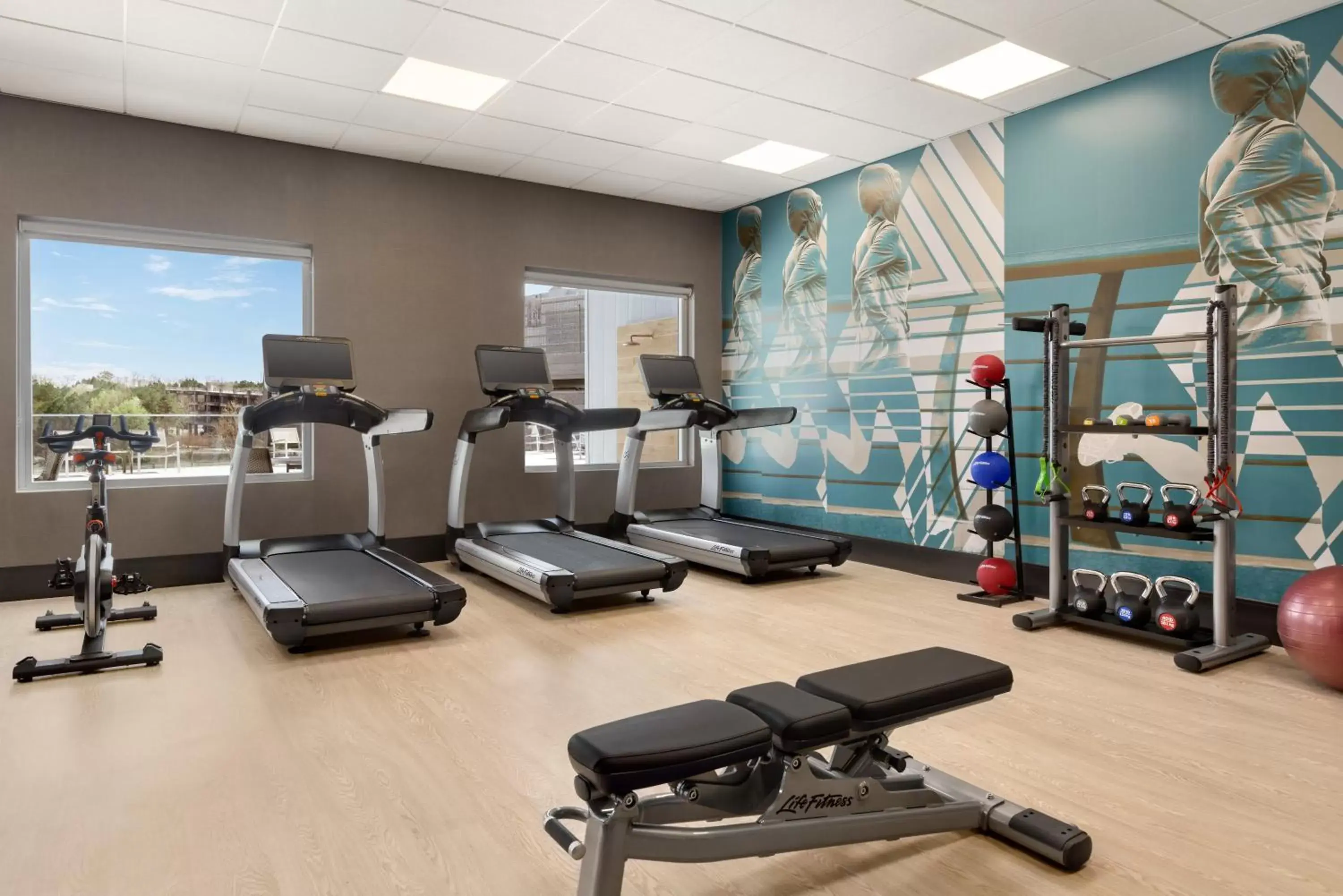 Fitness centre/facilities in Hyatt House Atlanta Perimeter Center