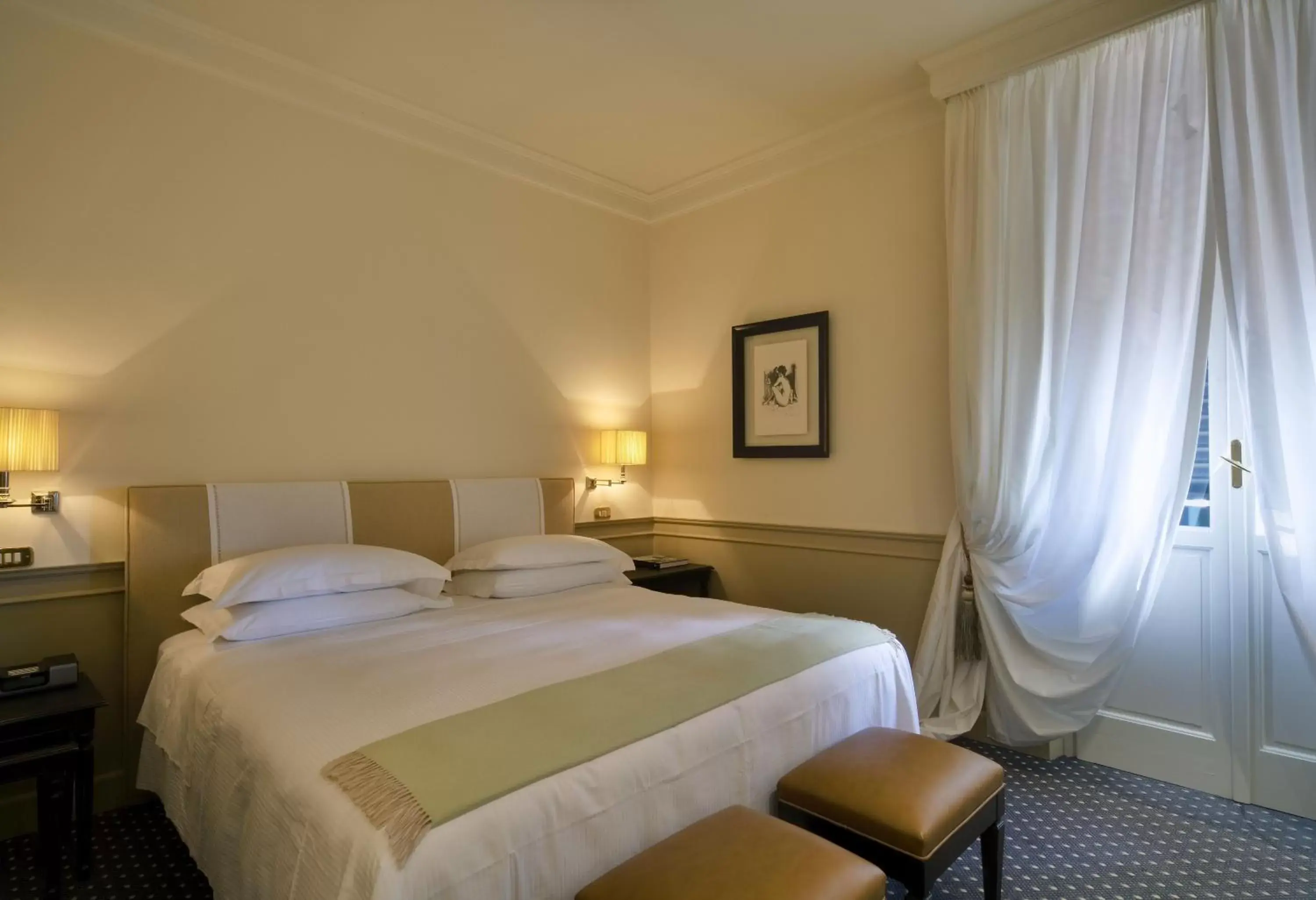 Bed in Hotel Francia E Quirinale