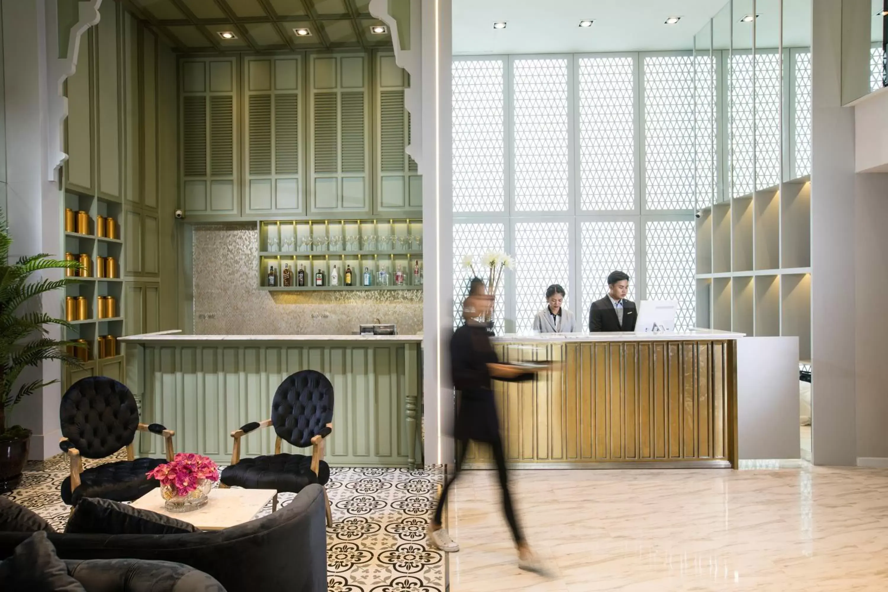 Lobby or reception, Lobby/Reception in Hotel Tranz