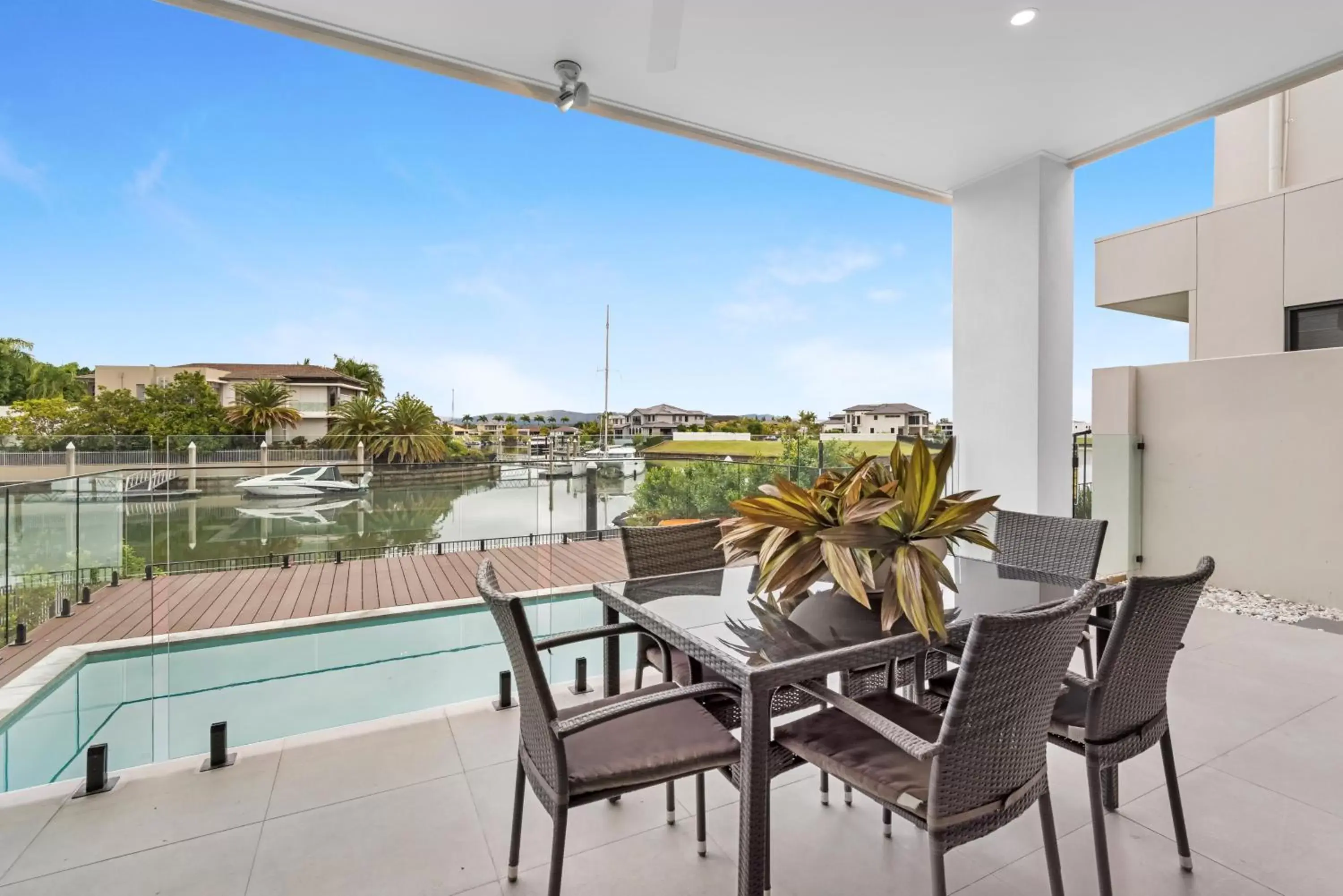 Balcony/Terrace in The Residences at The Peninsula