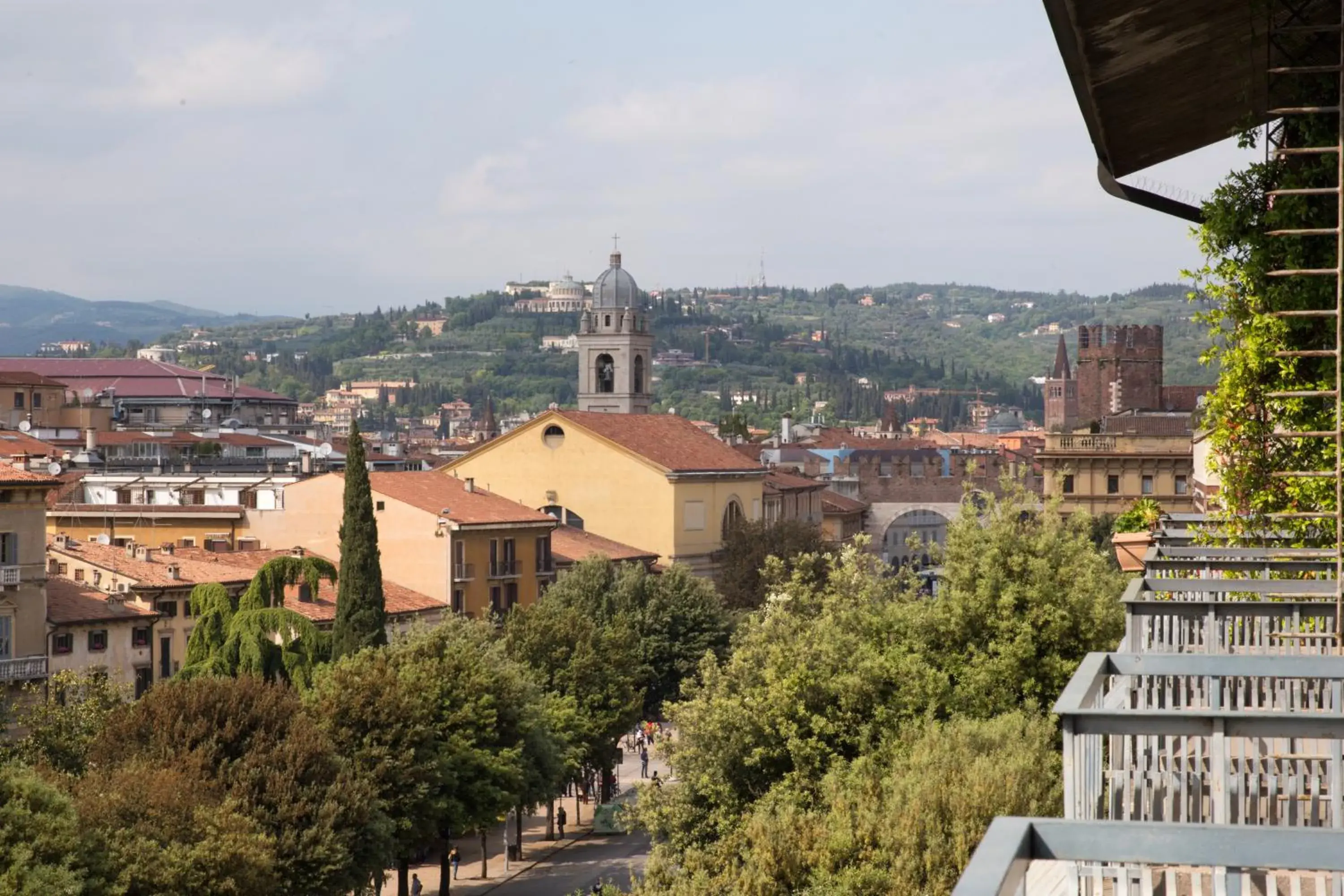 City view in Boutique Hotel Trieste