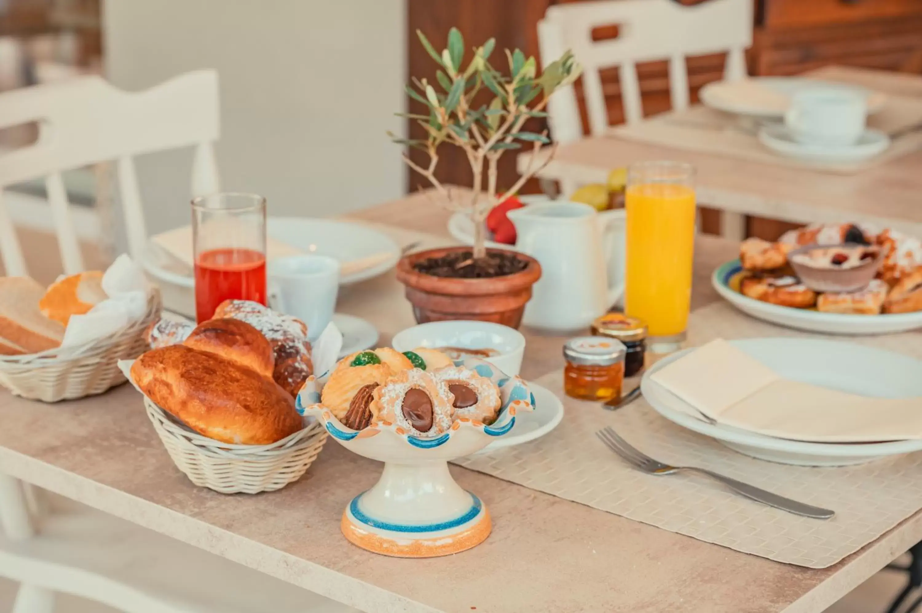 Food close-up, Breakfast in Hotel Rivage Taormina