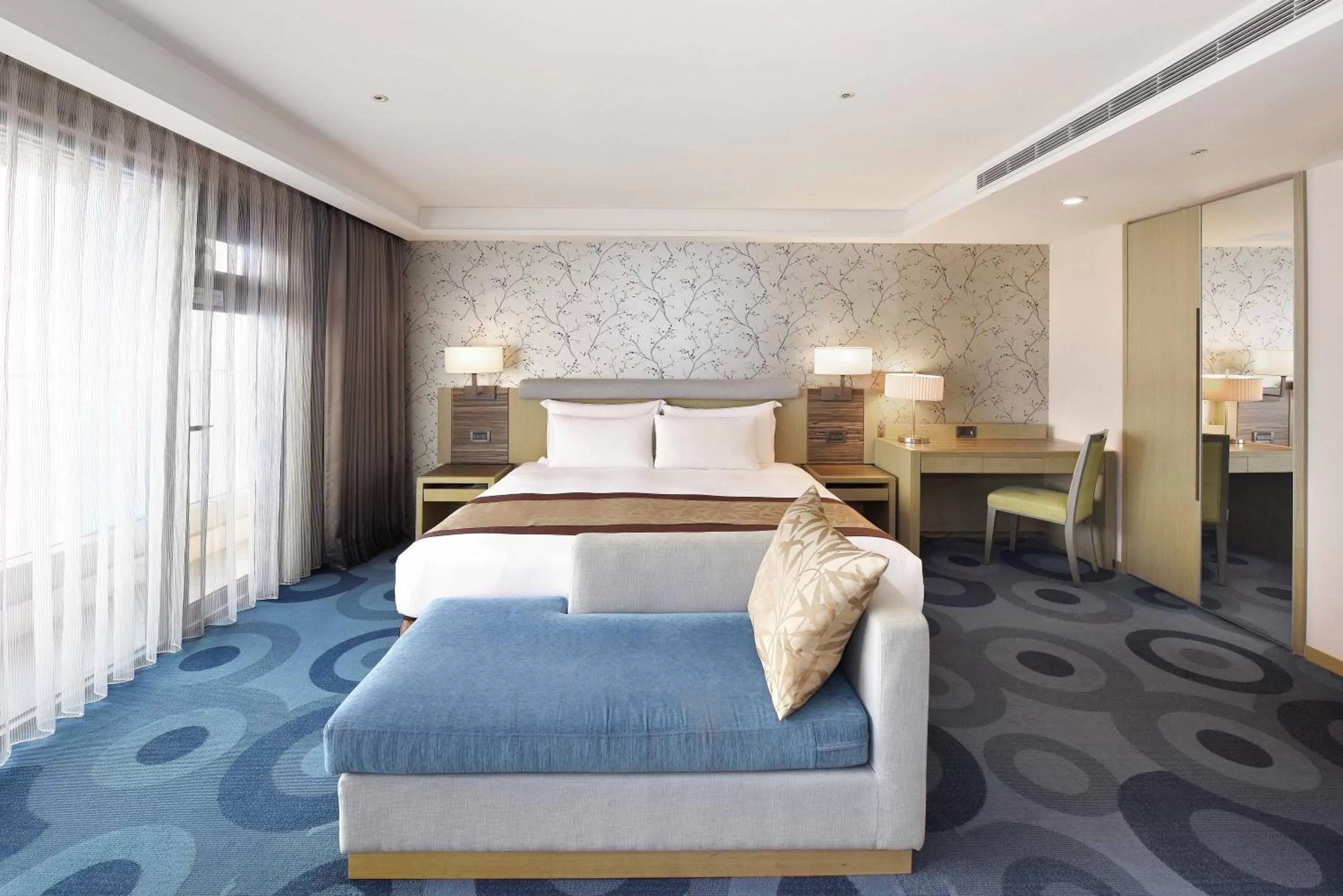 Bed in Fullon Hotel Kaohsiung