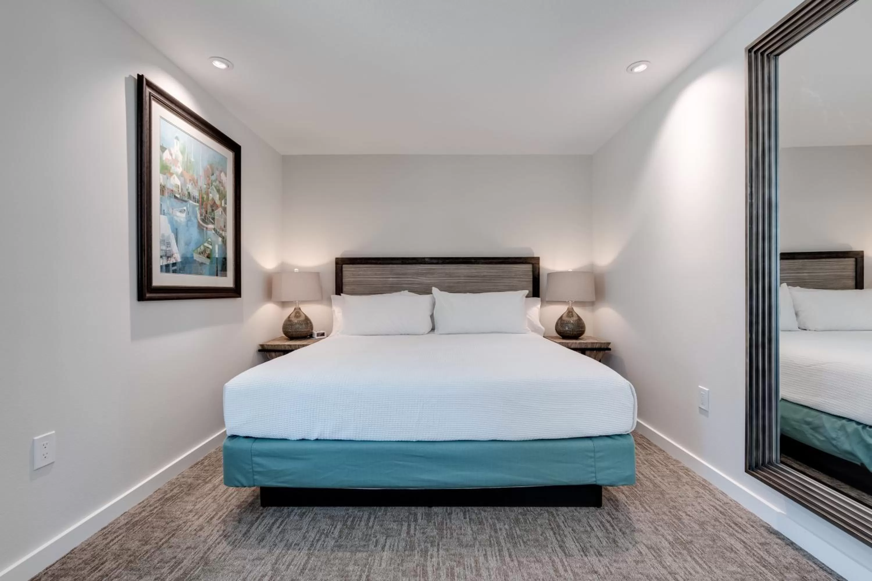 Bed in Escape Coastal Resort on Casey Key