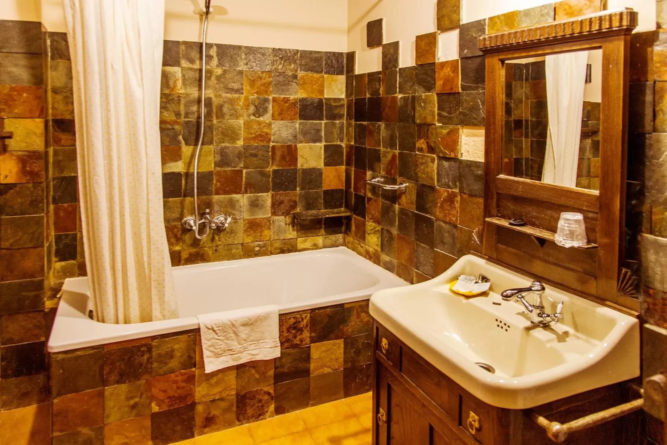 Bathroom in Hotel Casa de Díaz