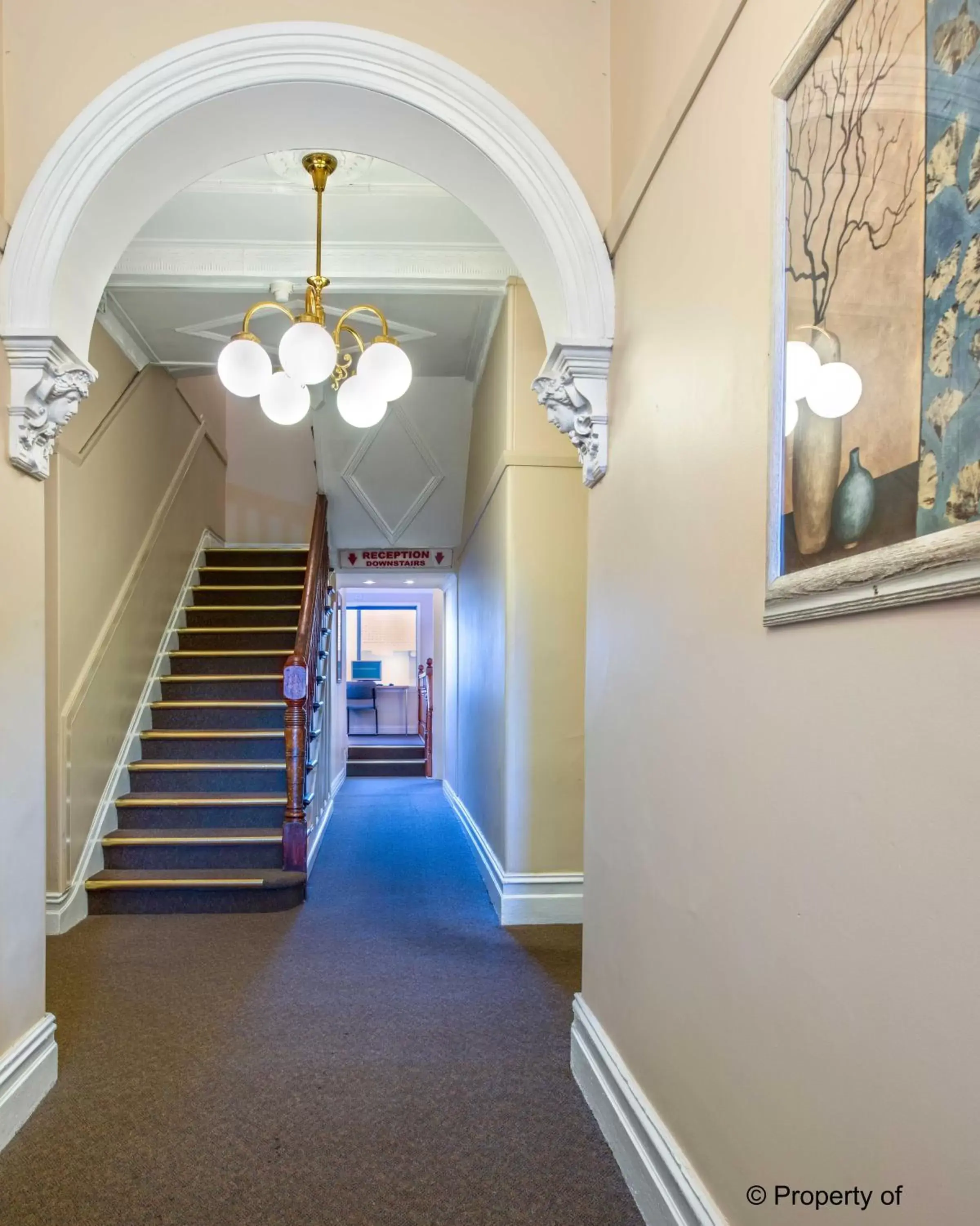 Property building, Lobby/Reception in Blue Mountains Heritage Motel