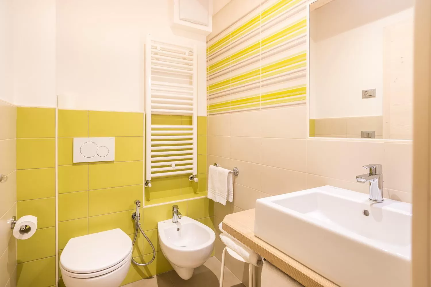 Bathroom in Hotel La Sorgente