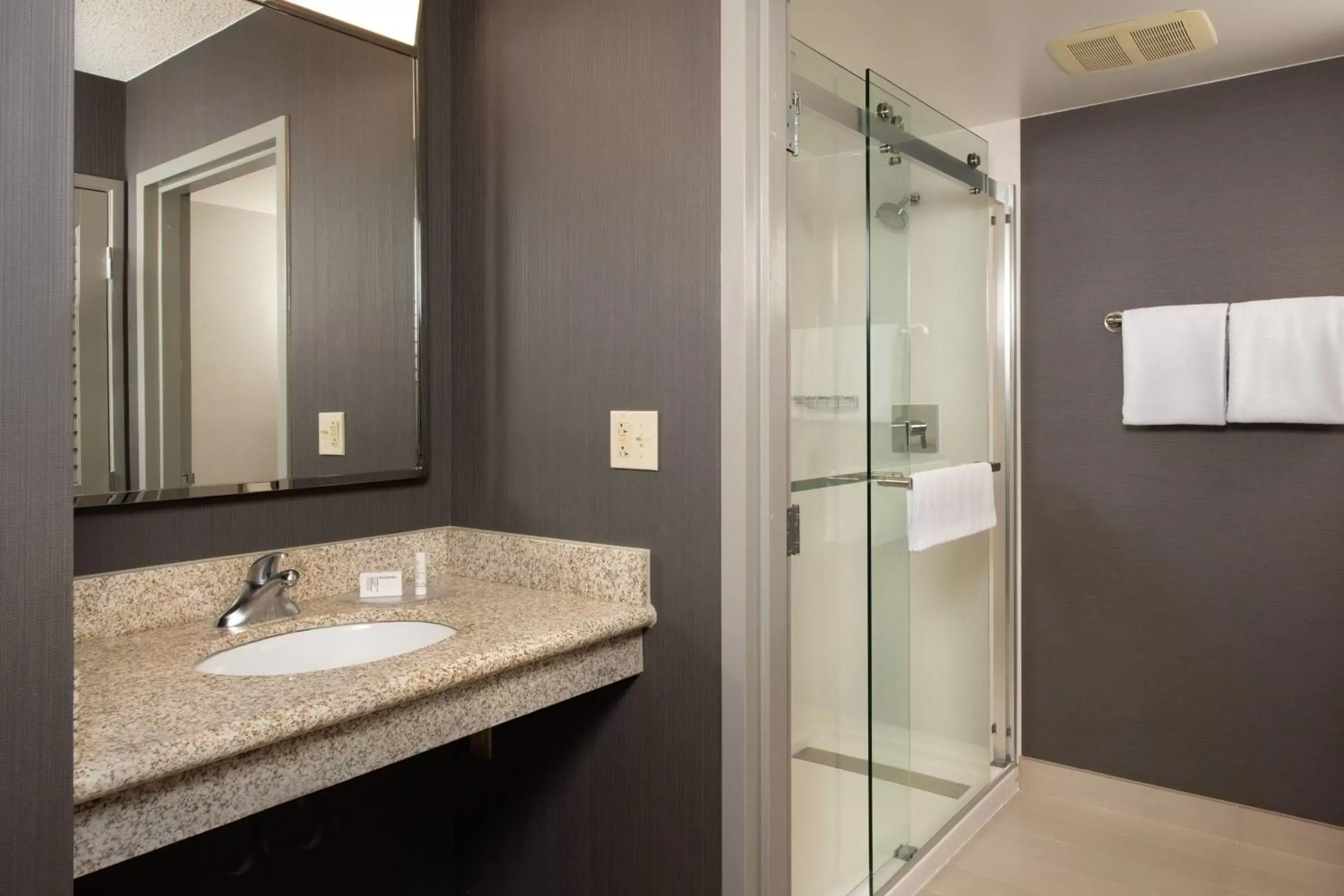 Bathroom in Courtyard by Marriott Frederick