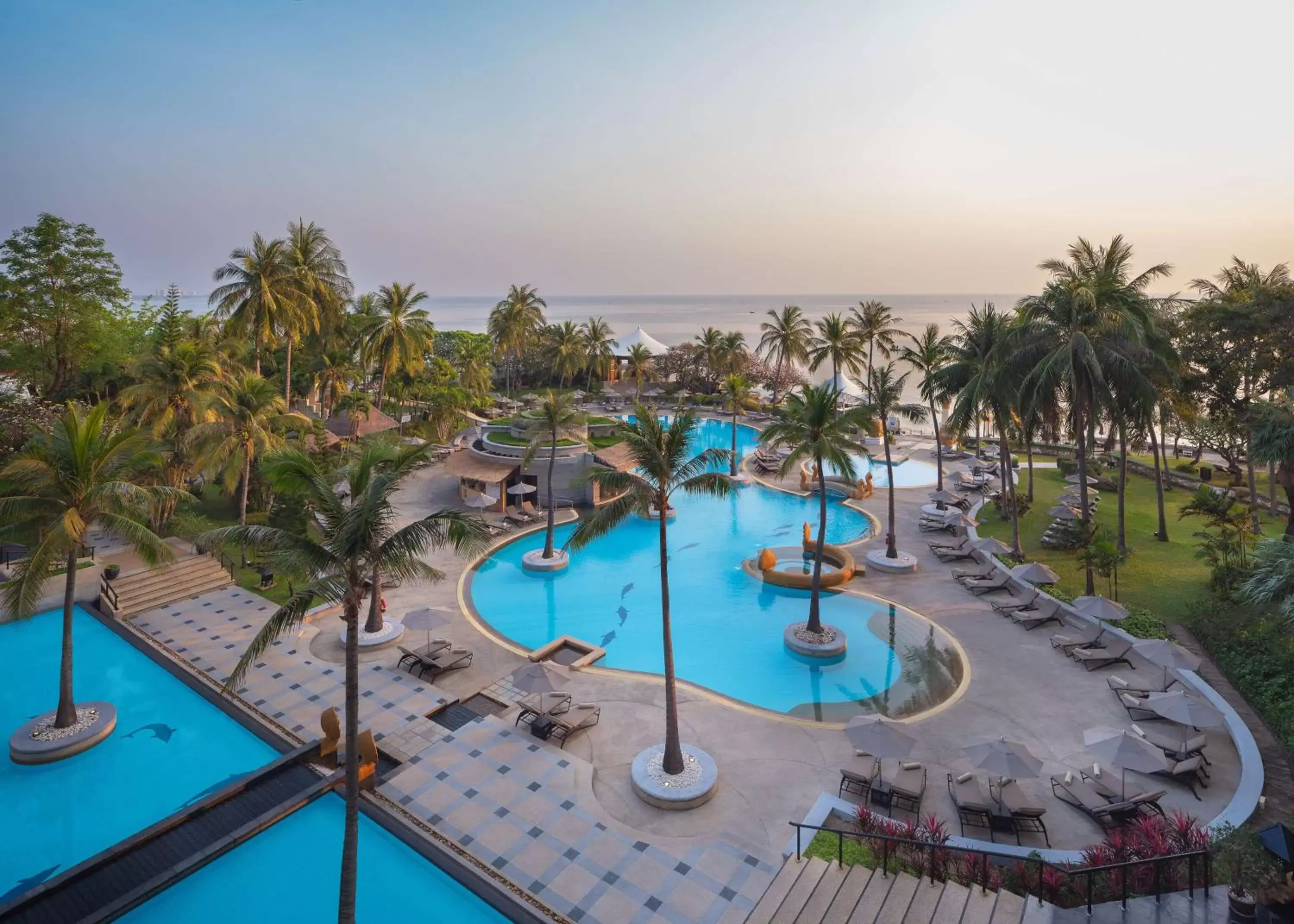 Pool View in Hilton Hua Hin Resort & Spa