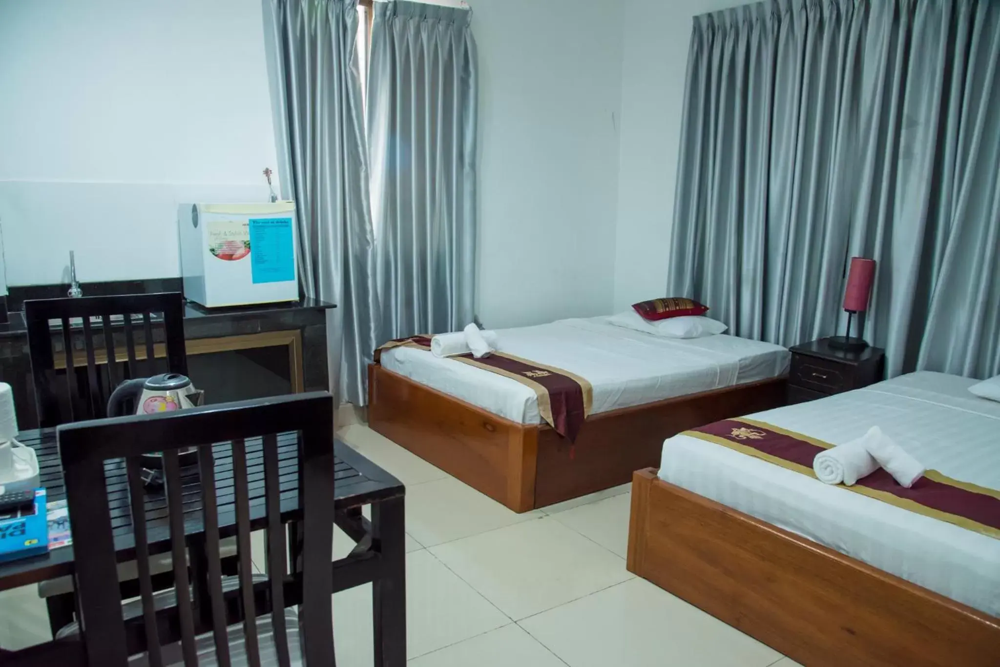 Bedroom, Bed in New Season Riverside Hotel Bedroom, Bed in New Season Riverside Hotel