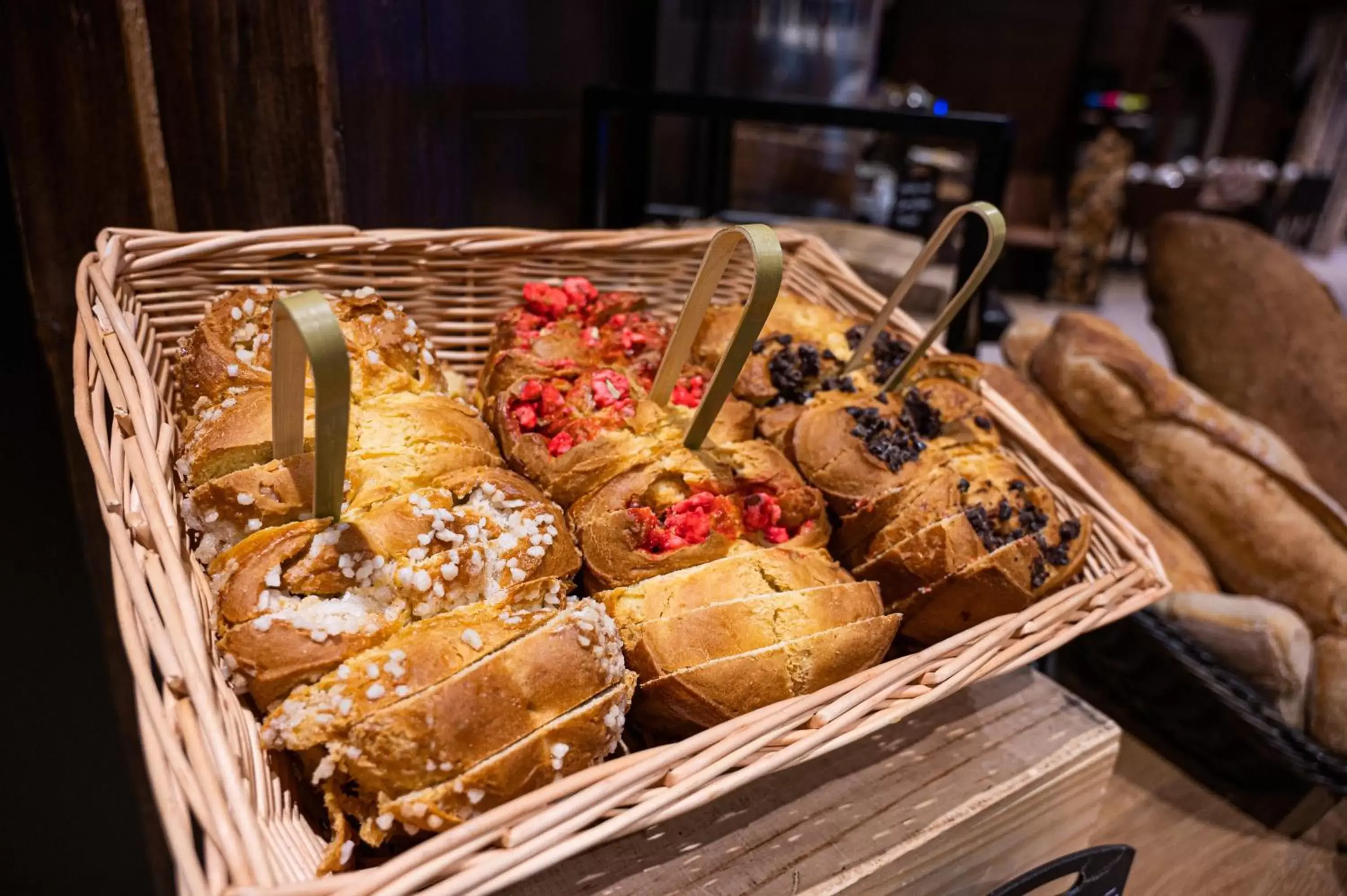 Buffet breakfast in Hôtel Le Levanna by Les Etincelles