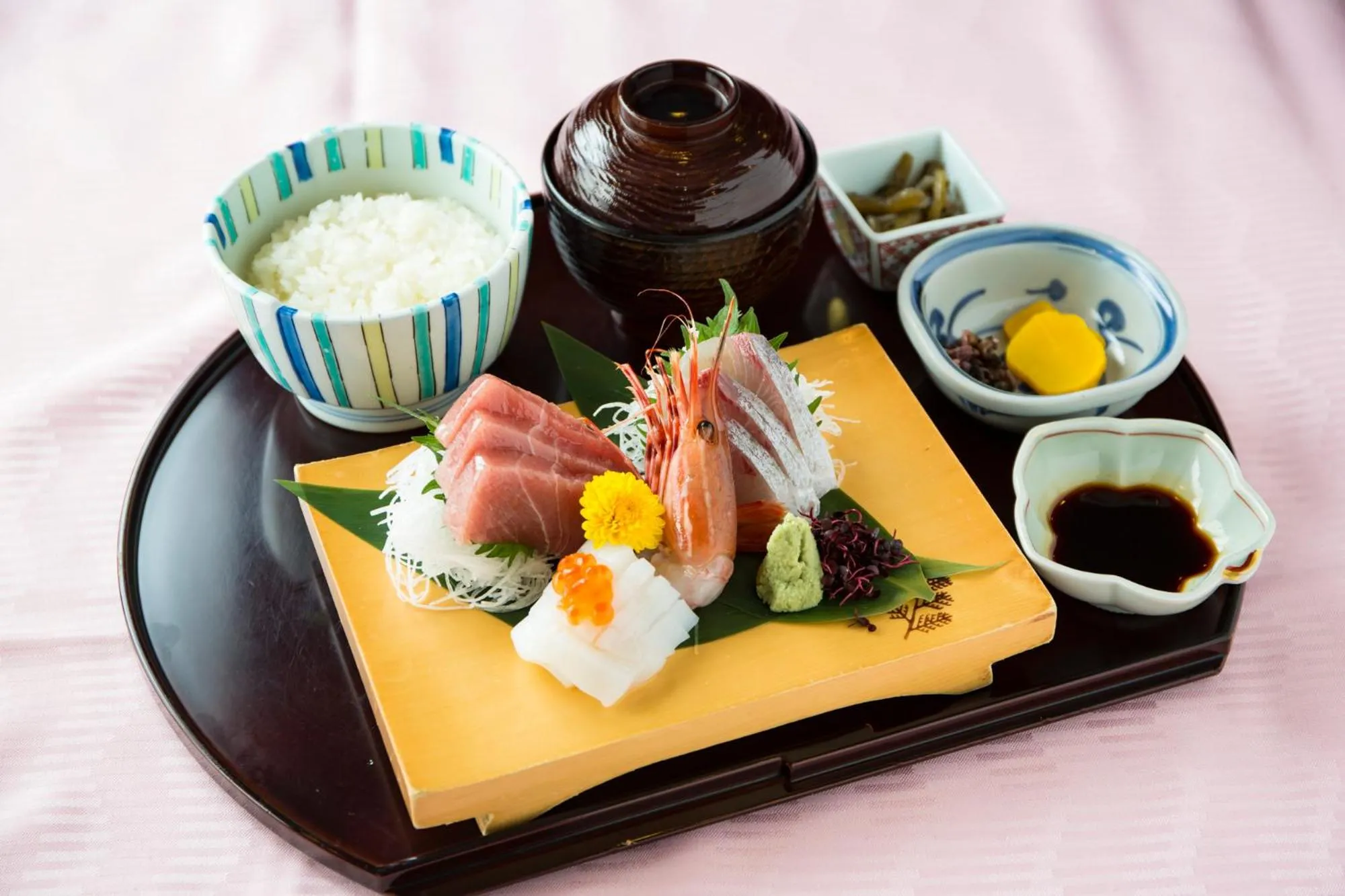 Food close-up in Narita Airport Rest House