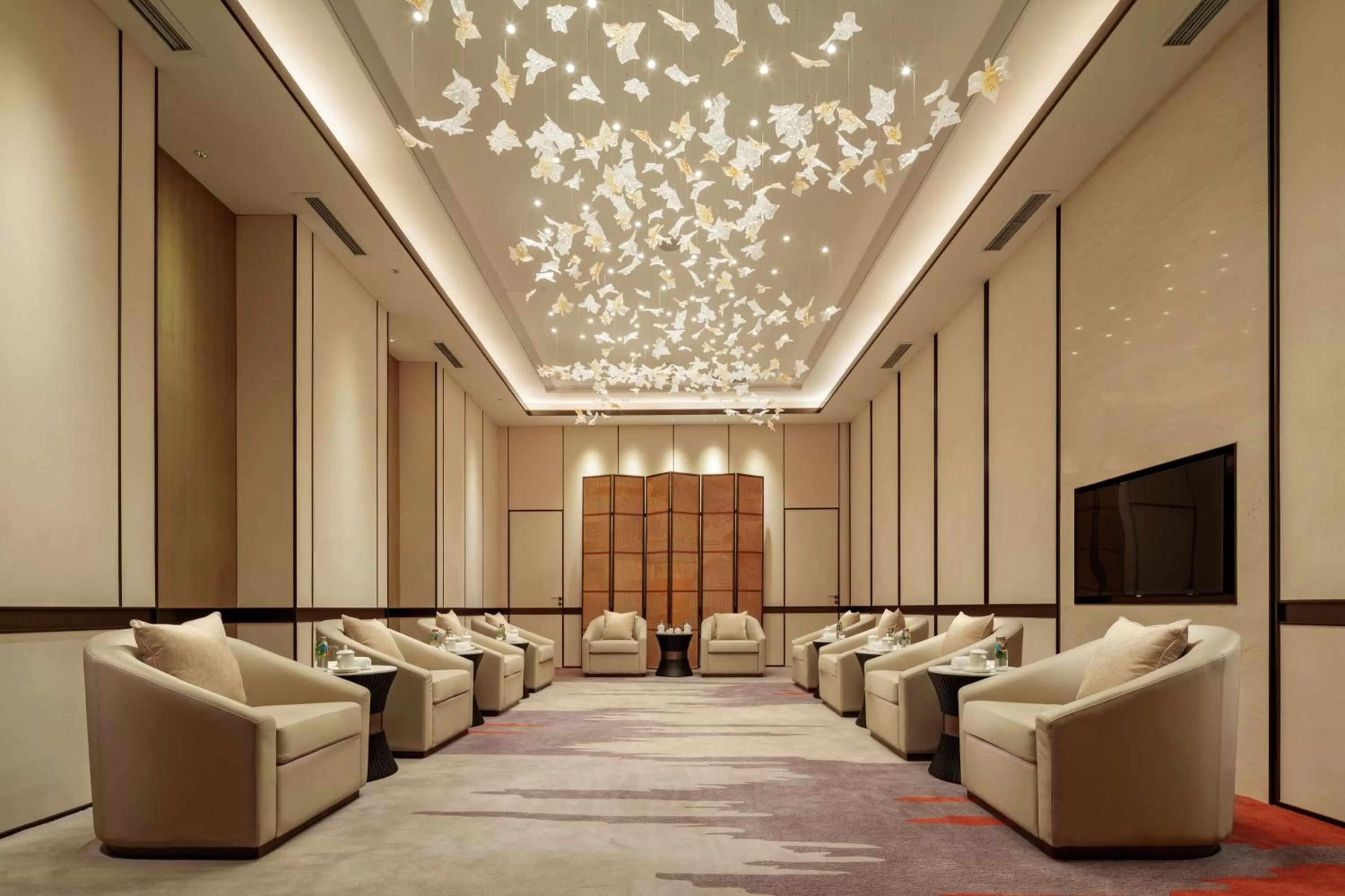 Meeting/conference room in Hilton Chengdu Chenghua - Close to Panda Base and Chunxi Road