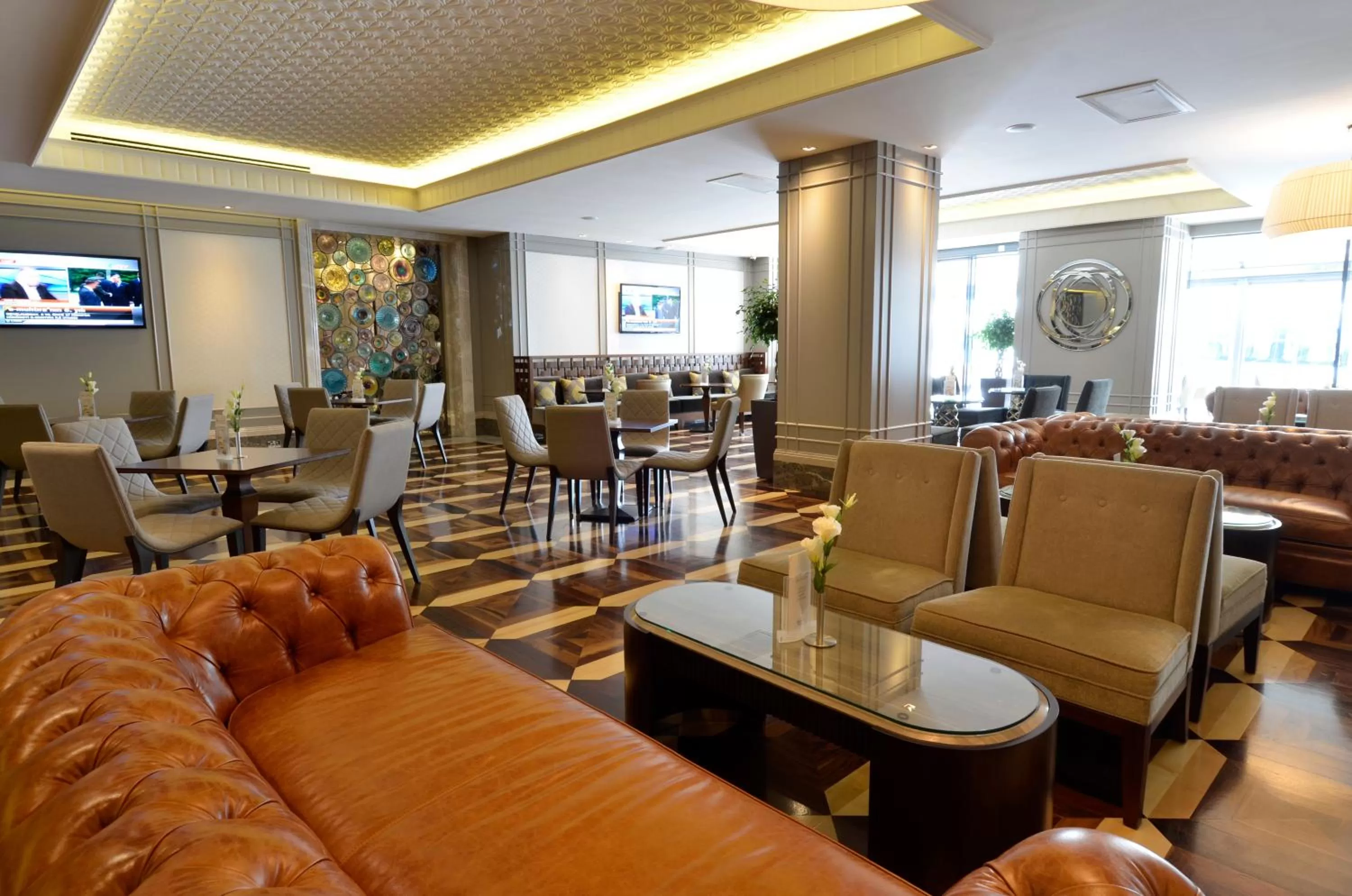 Lobby or reception, Restaurant/Places to Eat in Windsor Hotel & Convention Center Istanbul