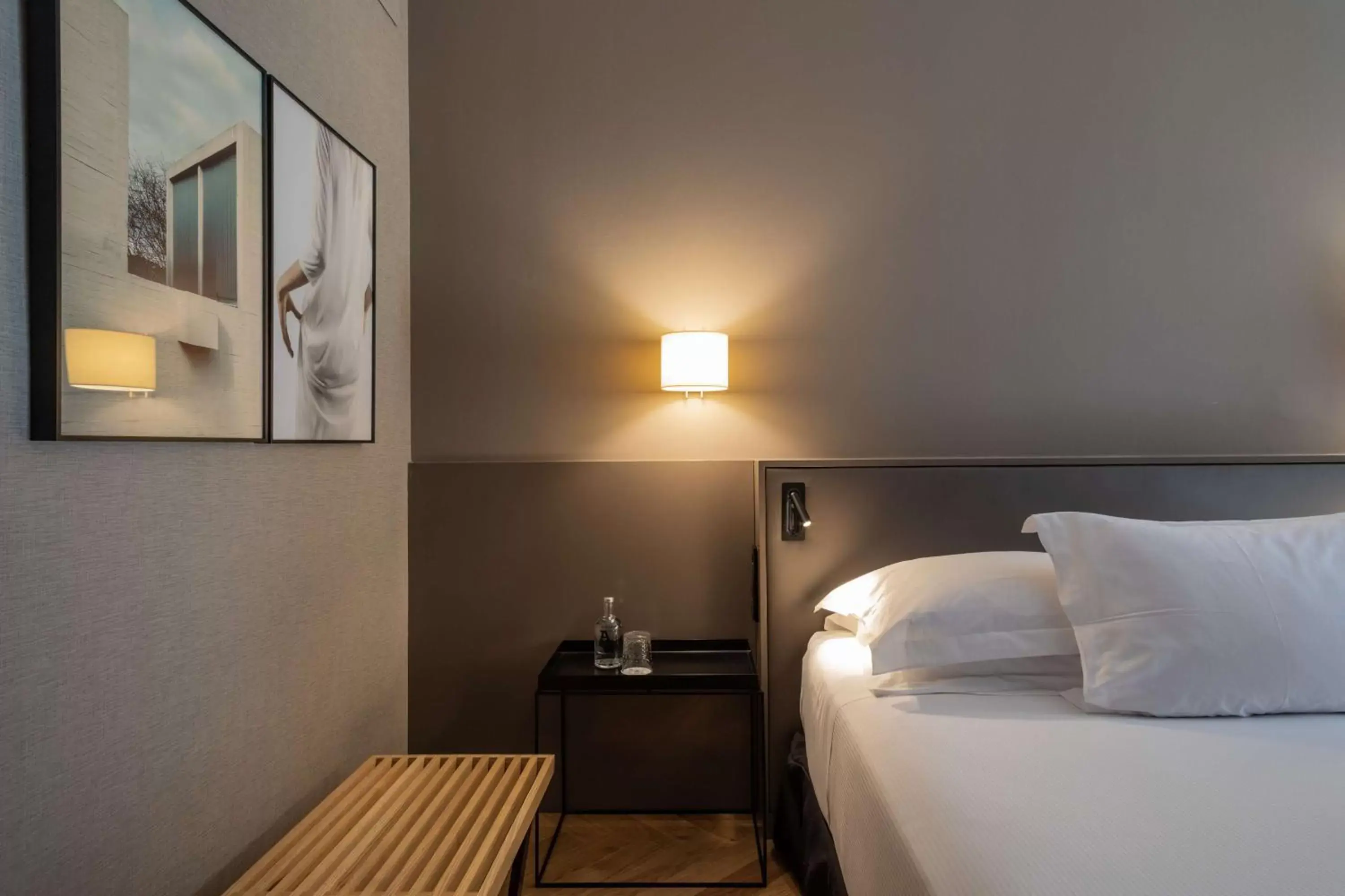 Bed in Alexandra Barcelona Hotel, Curio Collection by Hilton