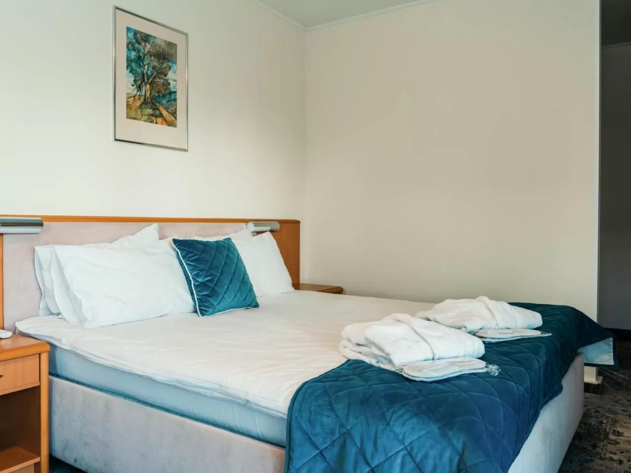 Bed in Hotel Mrągowo Resort&Spa