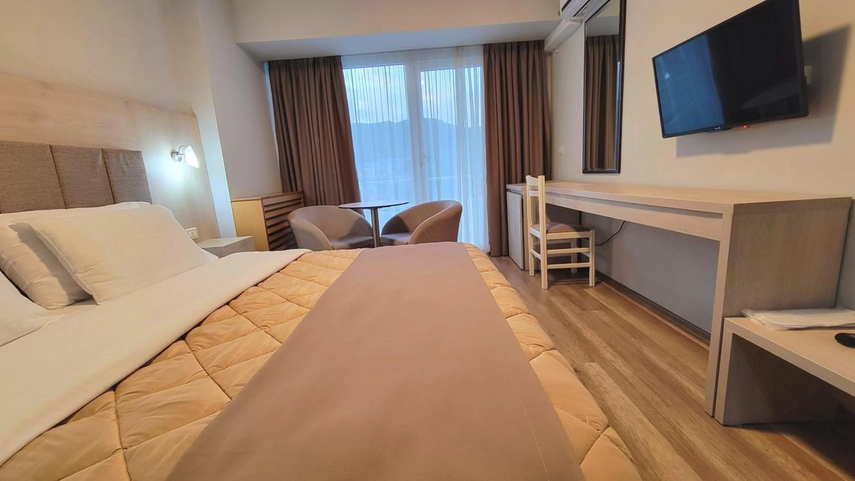 Bed in Hotel Enkelana