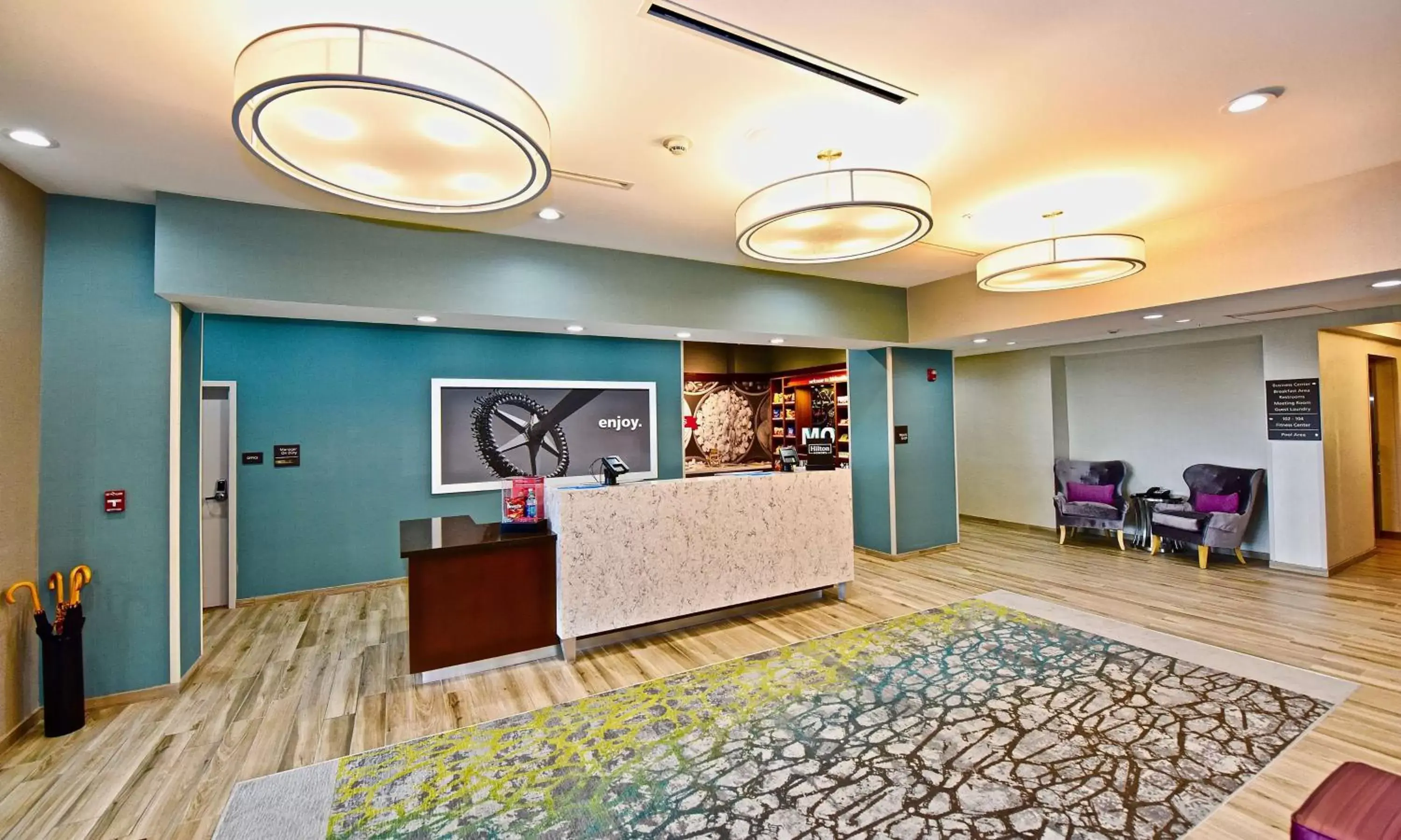 Business facilities, Lobby/Reception in Hampton Inn By Hilton Kirksville MO