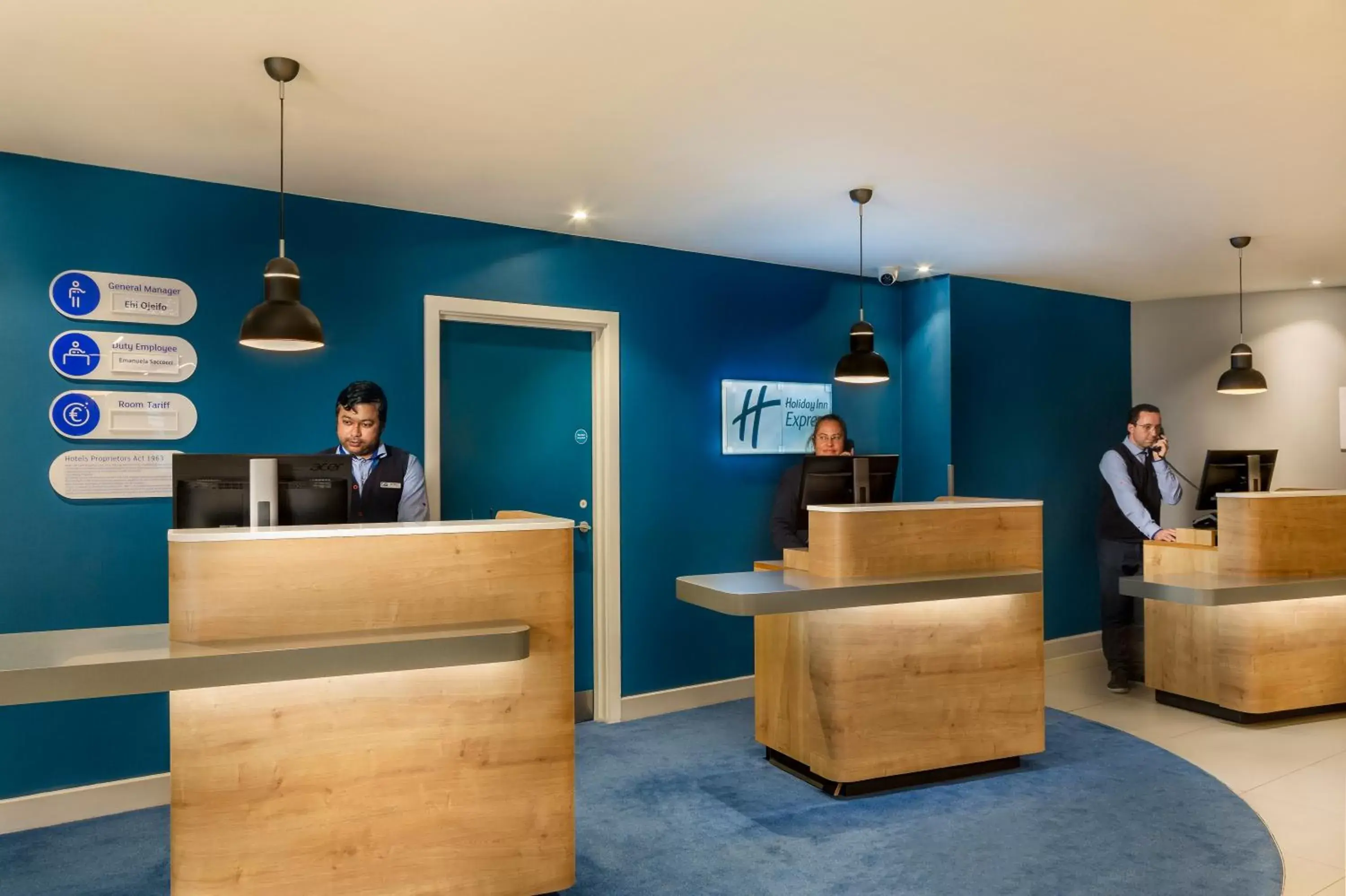 Lobby or reception, Lobby/Reception in Holiday Inn Express Dublin City Centre