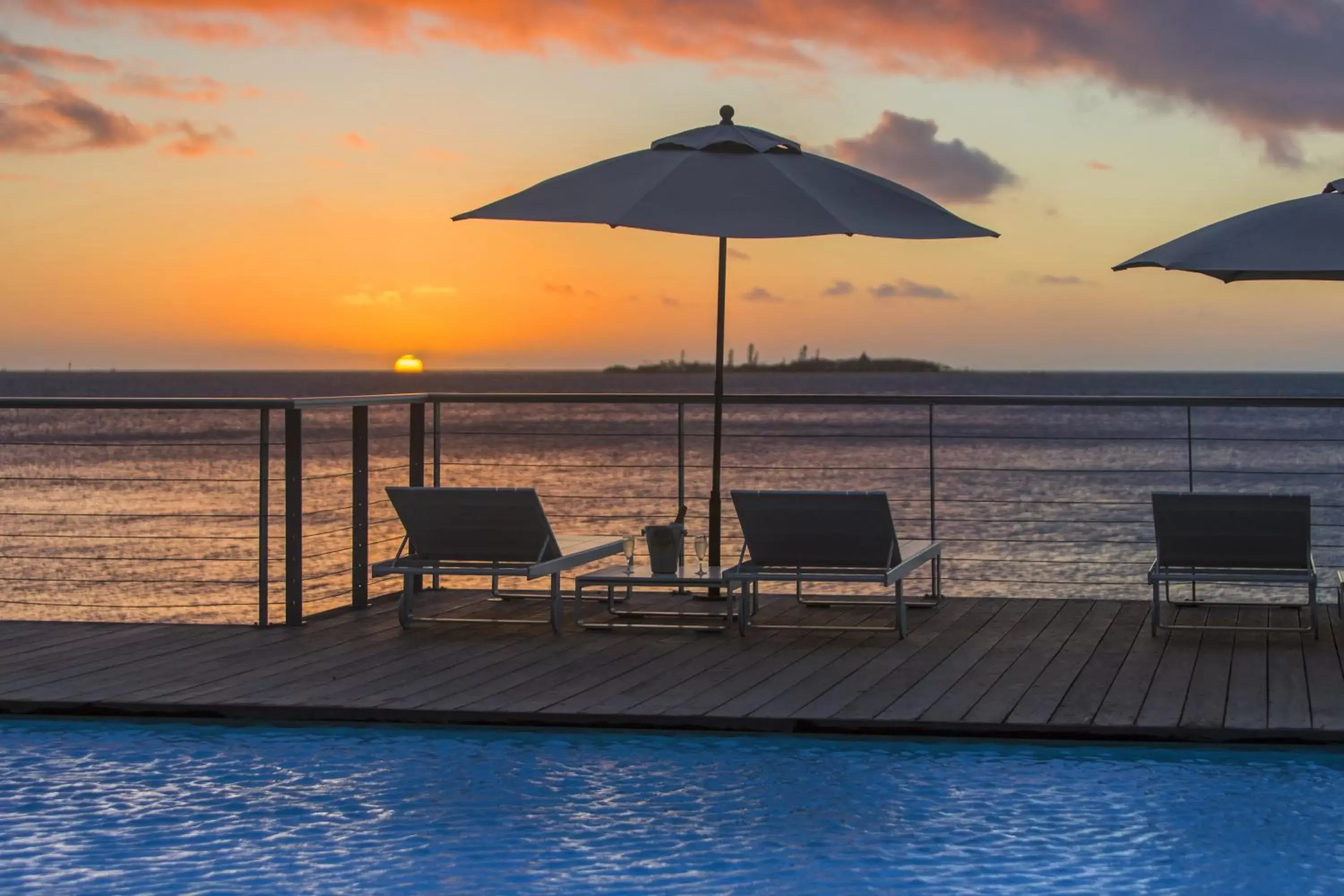 Beach, Swimming Pool in Chateau Royal Beach Resort & Spa, Noumea