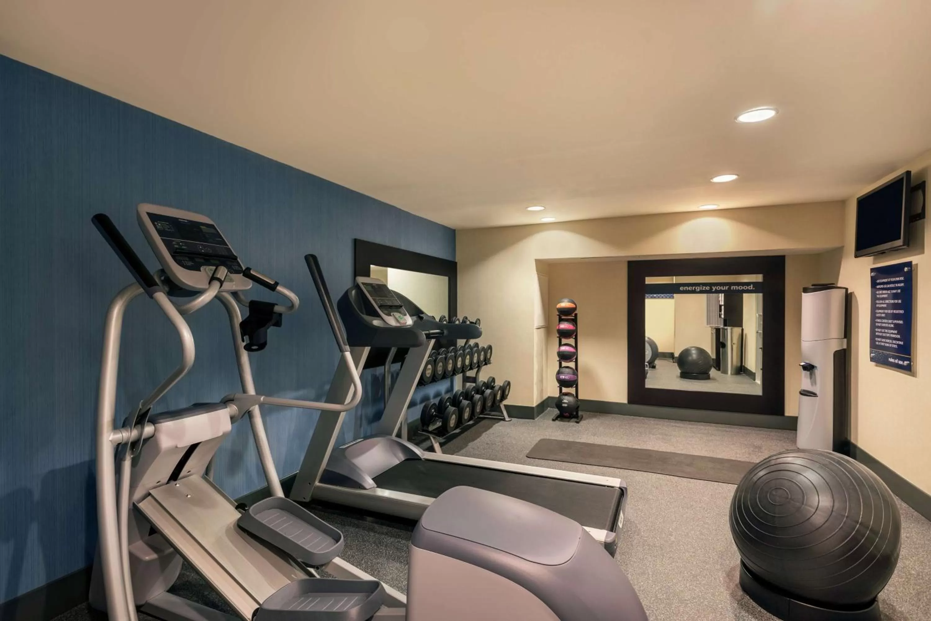Fitness centre/facilities in Hampton Inn Manhattan/Downtown- Financial District