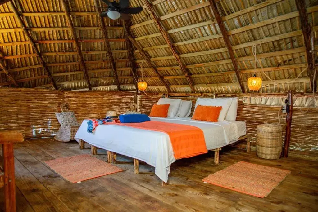 Bed in Cabarete Maravilla Eco Lodge Boutique Beach Surf & Kite