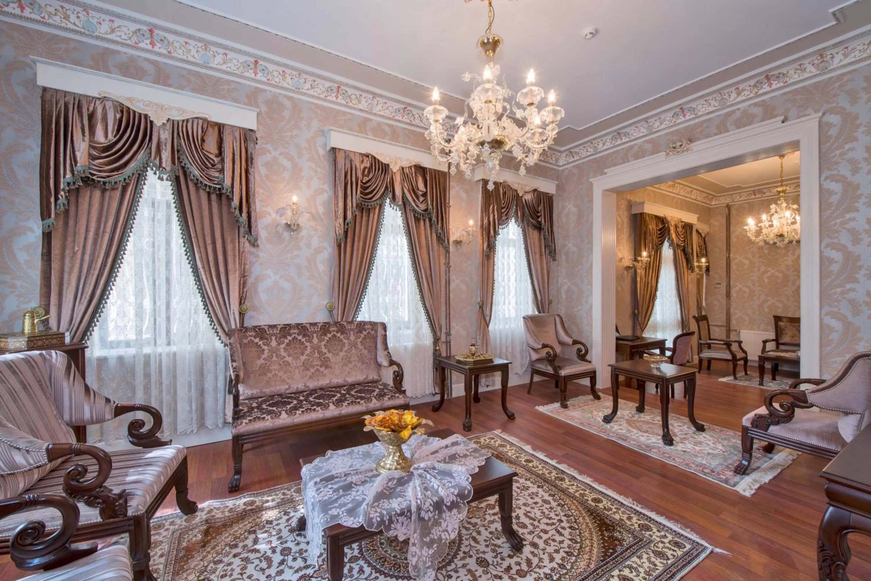 Lobby or reception in Enderun Hotel Istanbul