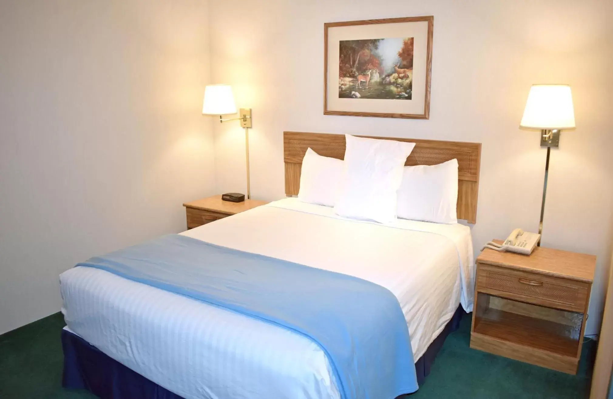 Bed in Americas Best Value Inn & Suites - Tahquamenon Country