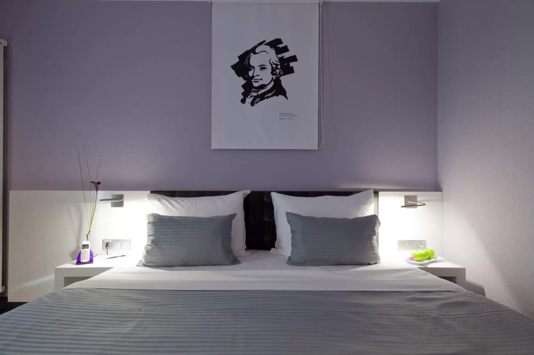 Bed in elaya hotel wolfenbuettel